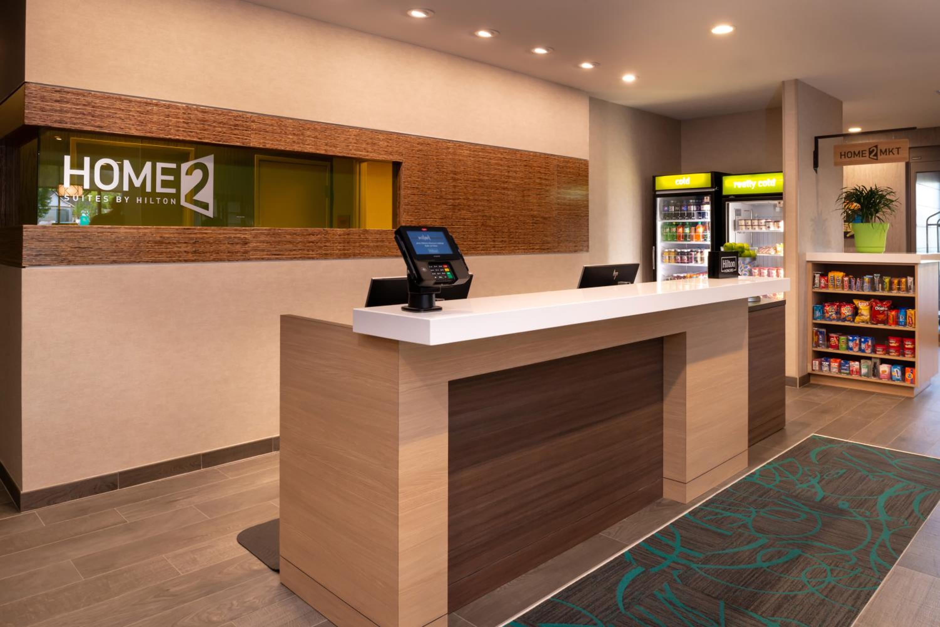 Lobby at Home2 Suites By Hilton Columbus West, COLUMBUS - OH