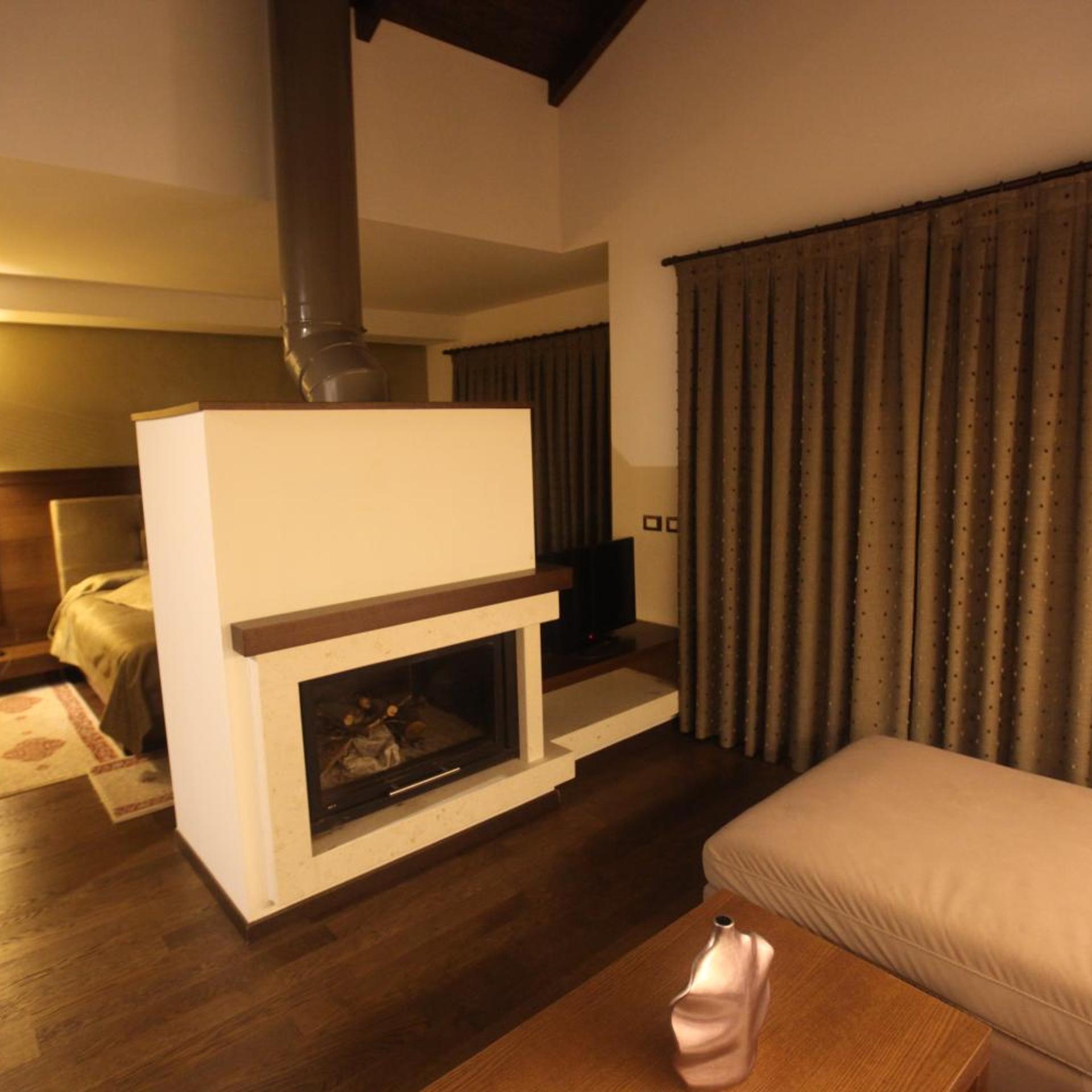 Lobby at Alpin Llogara Hotel, ORIKUM