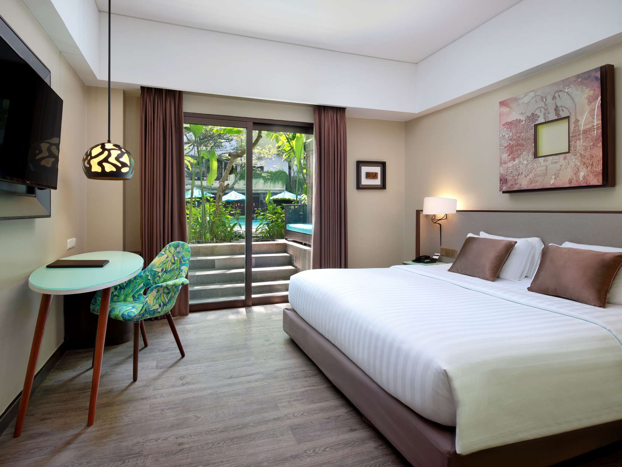 DELUXE, KING BED, TERRACE, POOL ACCESS