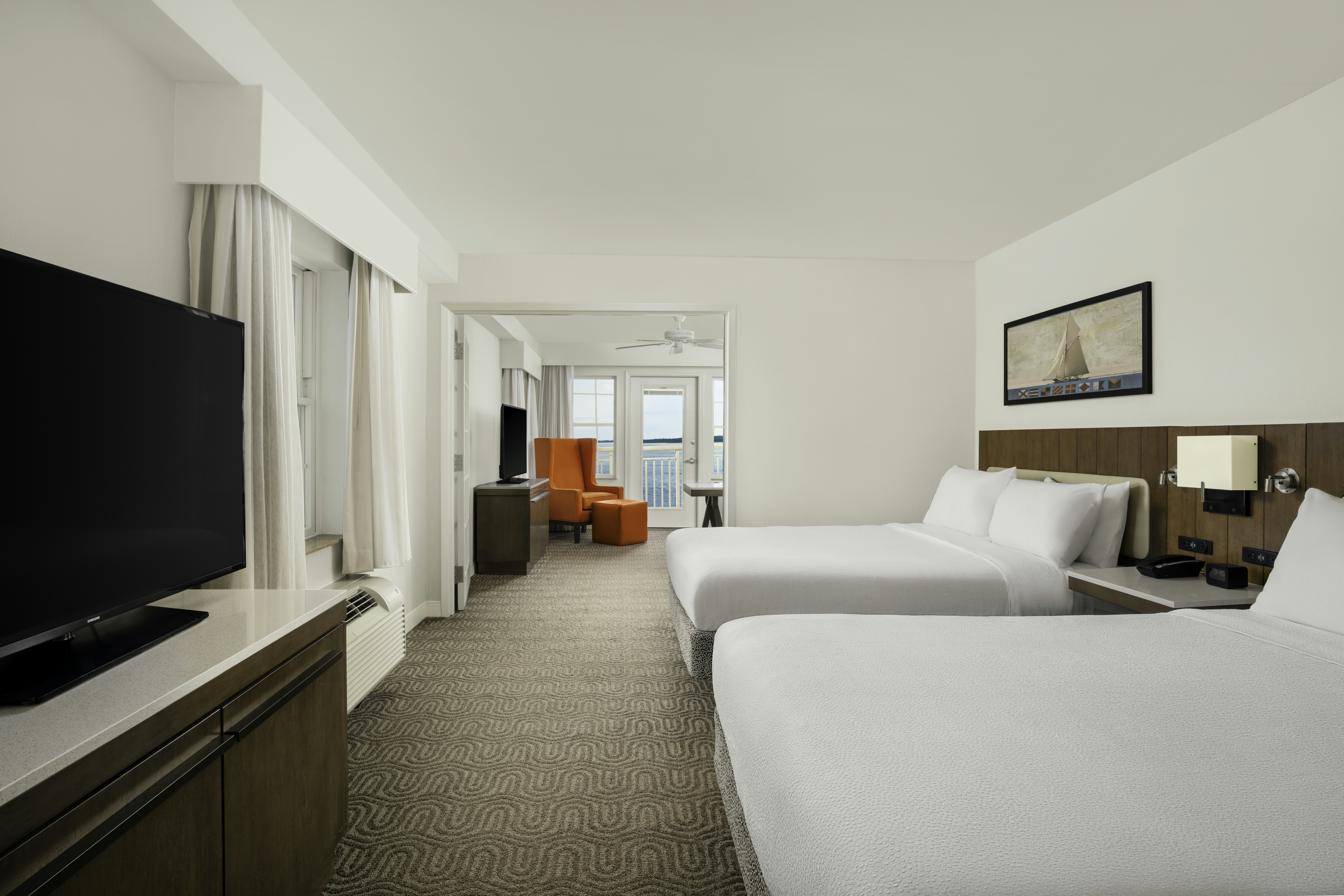 1 Bedroom, Suite, 2 Queen Beds, Bay Front