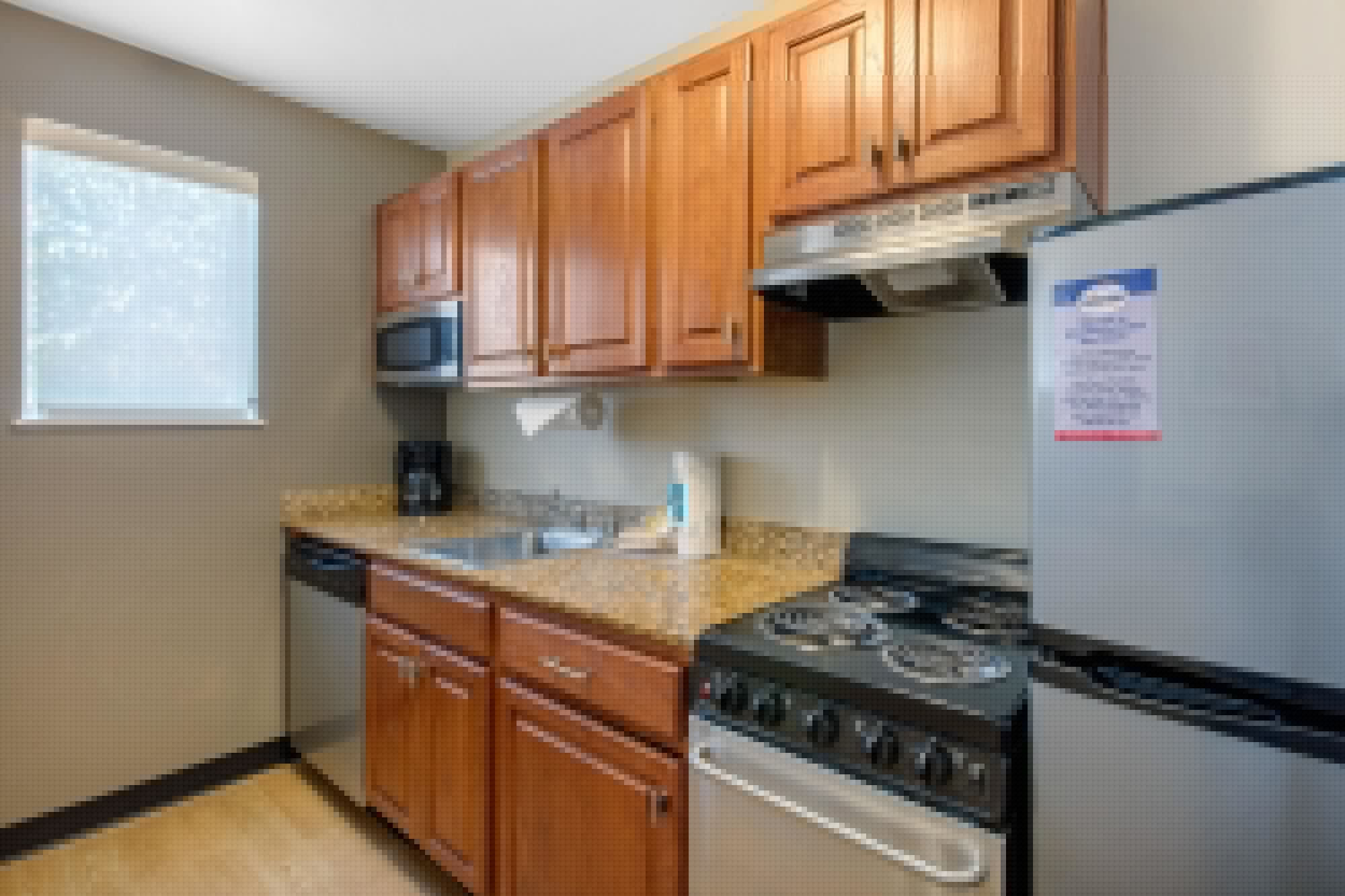 Efficiency, Suite, 2 Queen Beds, Sofa, Accessible
