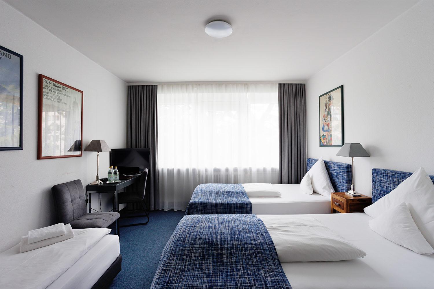 غرفة ثلاثية بسرير فردي، Hotel Nymphenburg City 5/10