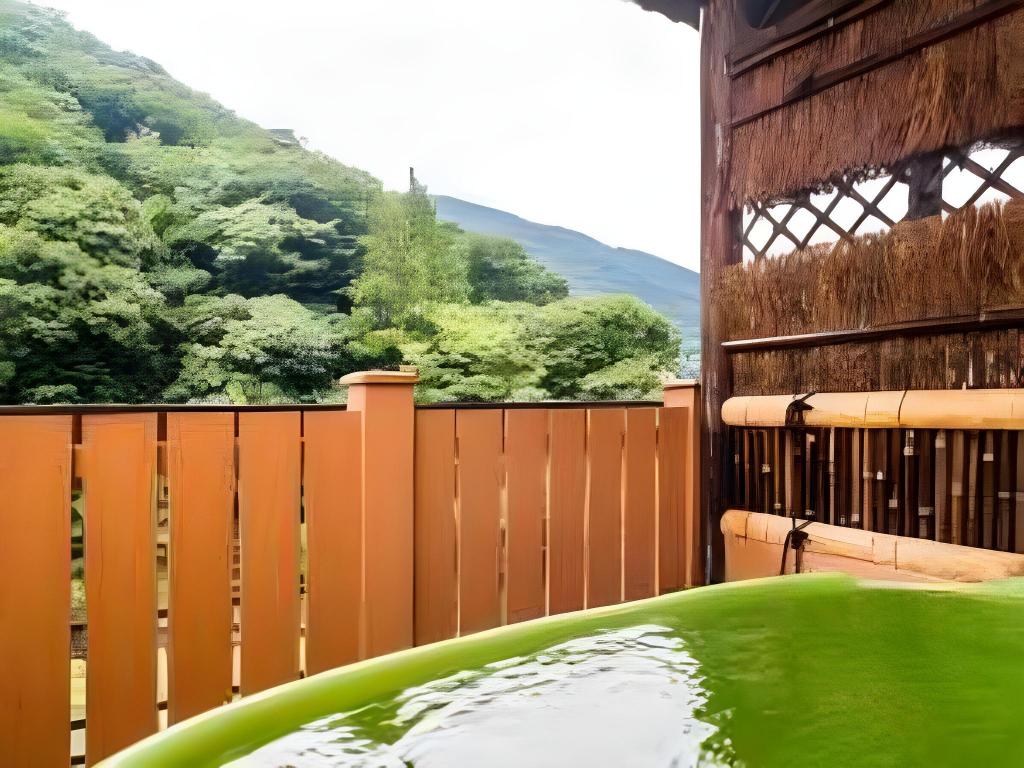 Japanese, Deluxe, Outdoor Bath
