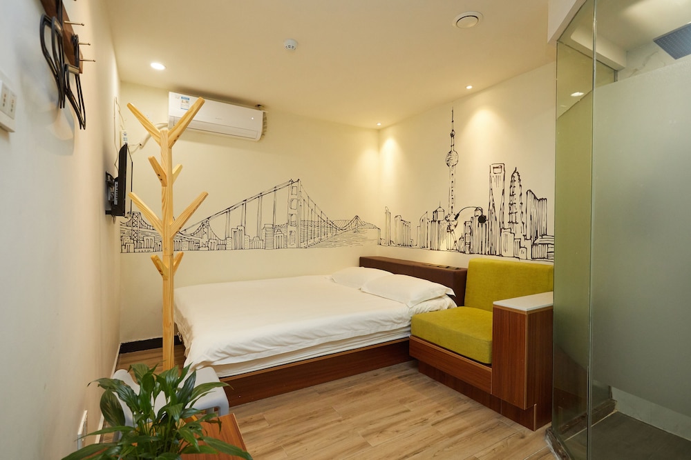 Standard, Double Bed, No Window، Shanghai Meego Youth Hostel 6/7