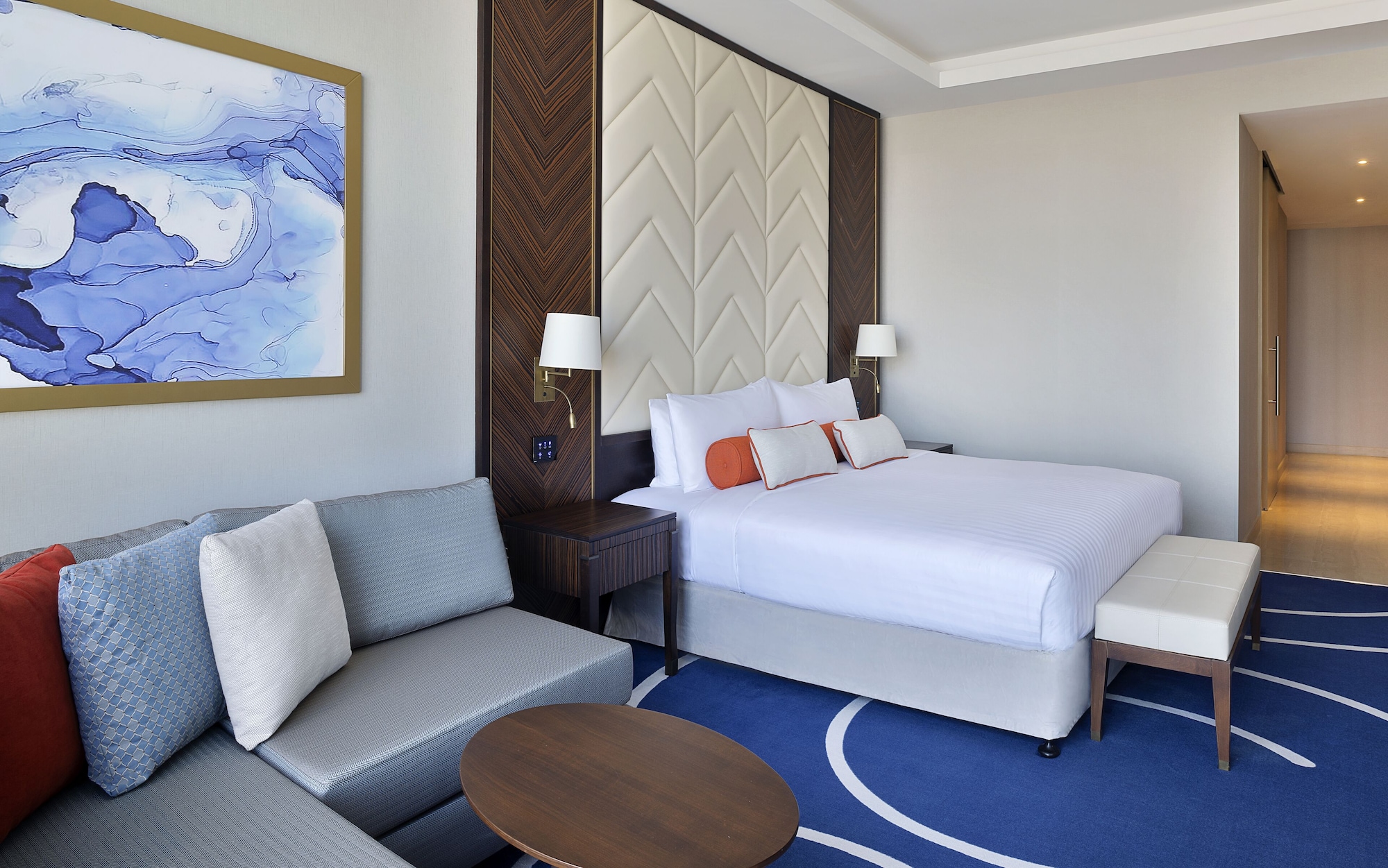 Grand, King Bed, City View