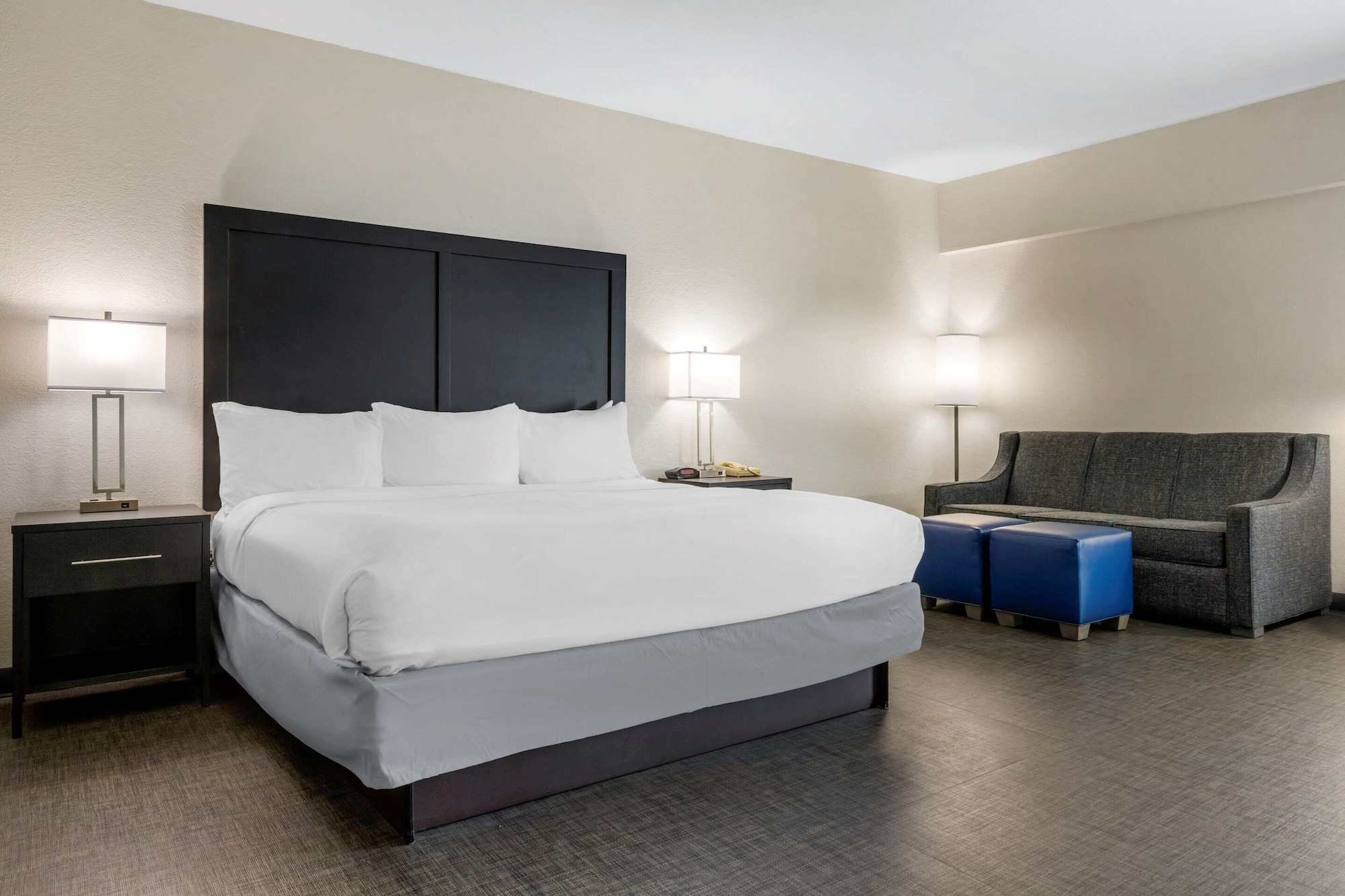 Deluxe, Suite, King Bed, Sofa