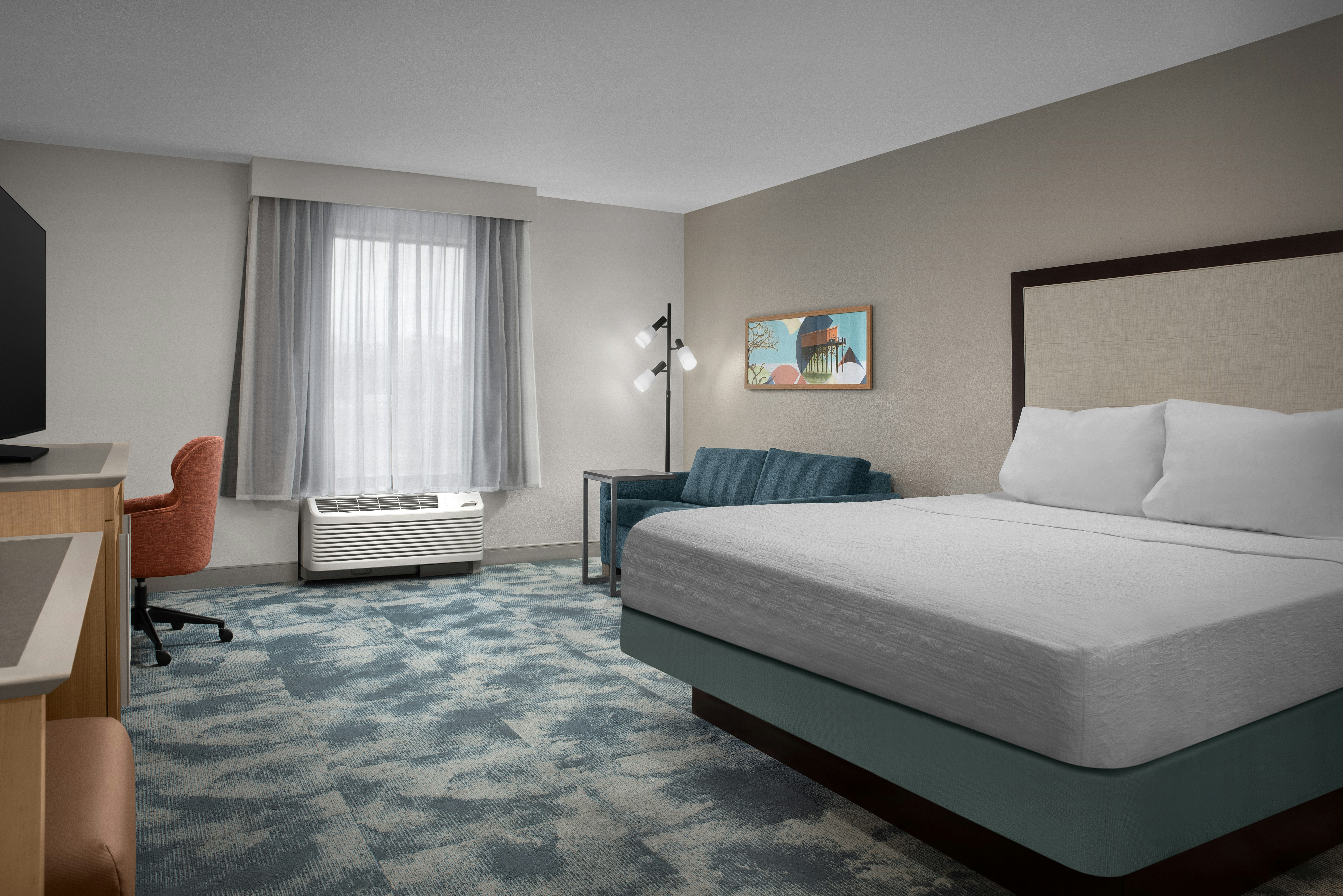 Room, King Bed, Sofa