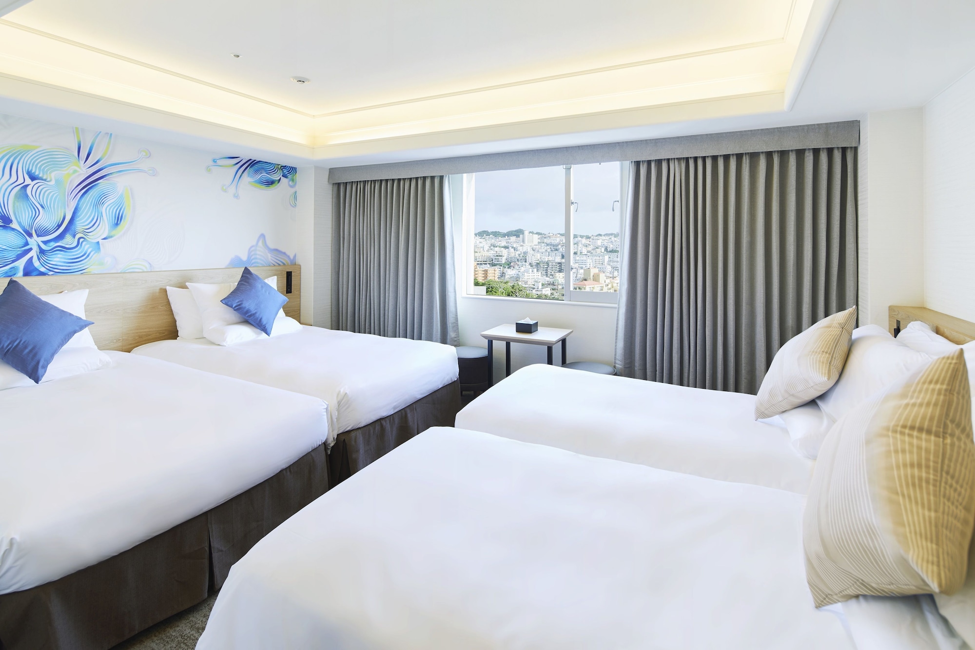 DELUXE, TWIN BEDS
