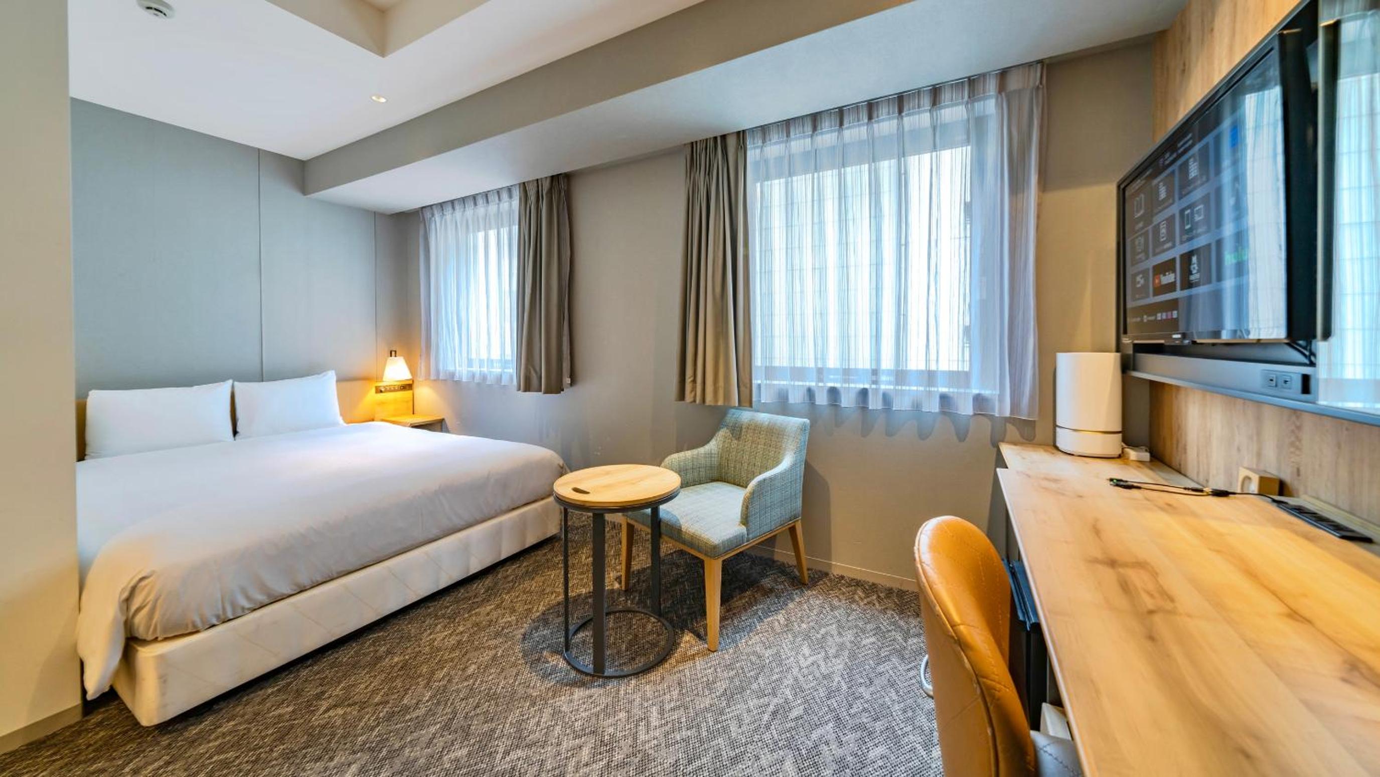 غرفة بسرير مزدوج لذوي الإعاقة، HOTEL MUSSE GINZA MEITETSU 2/3