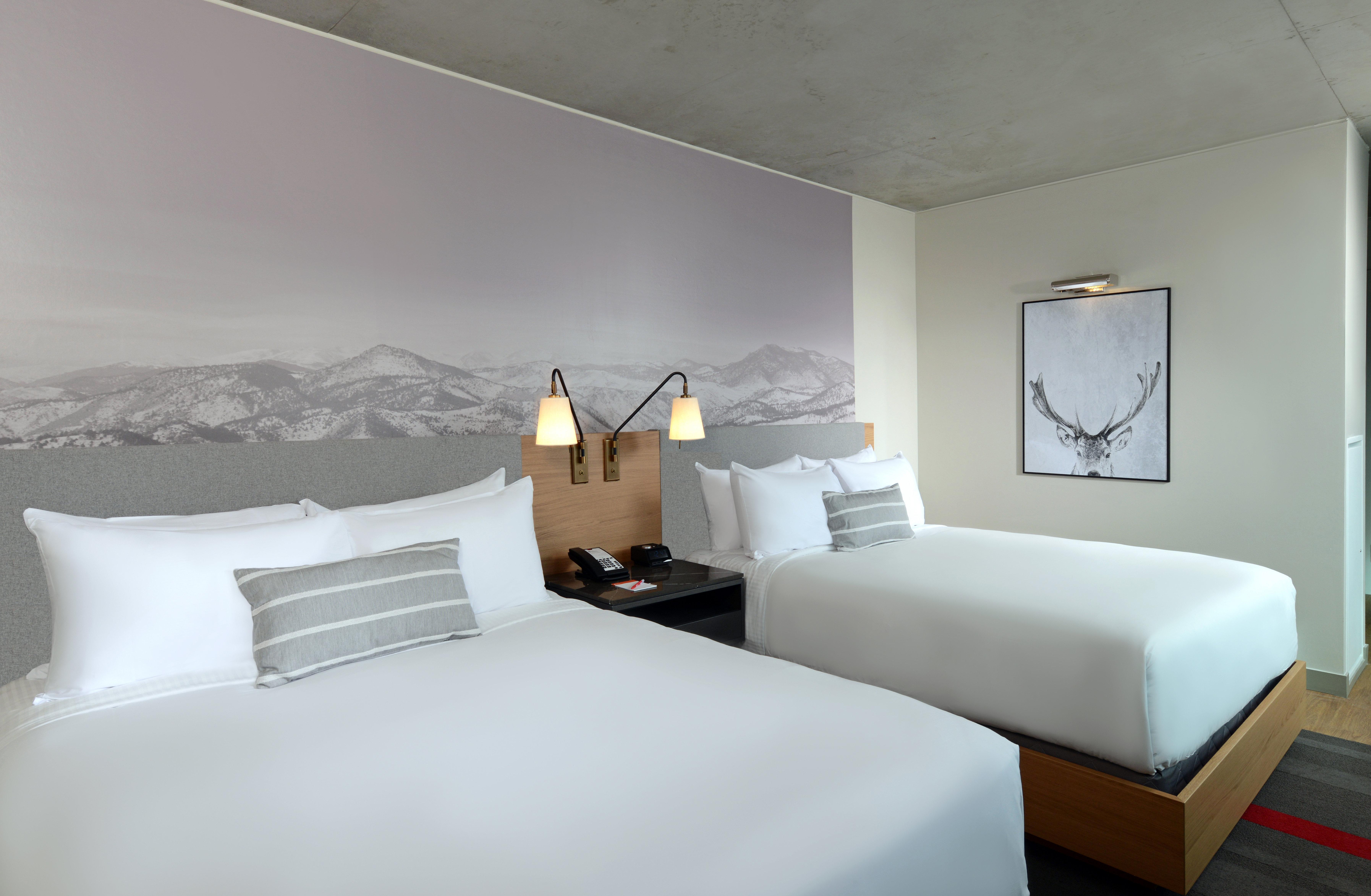 Standard, 2 Queen Beds, Urban View