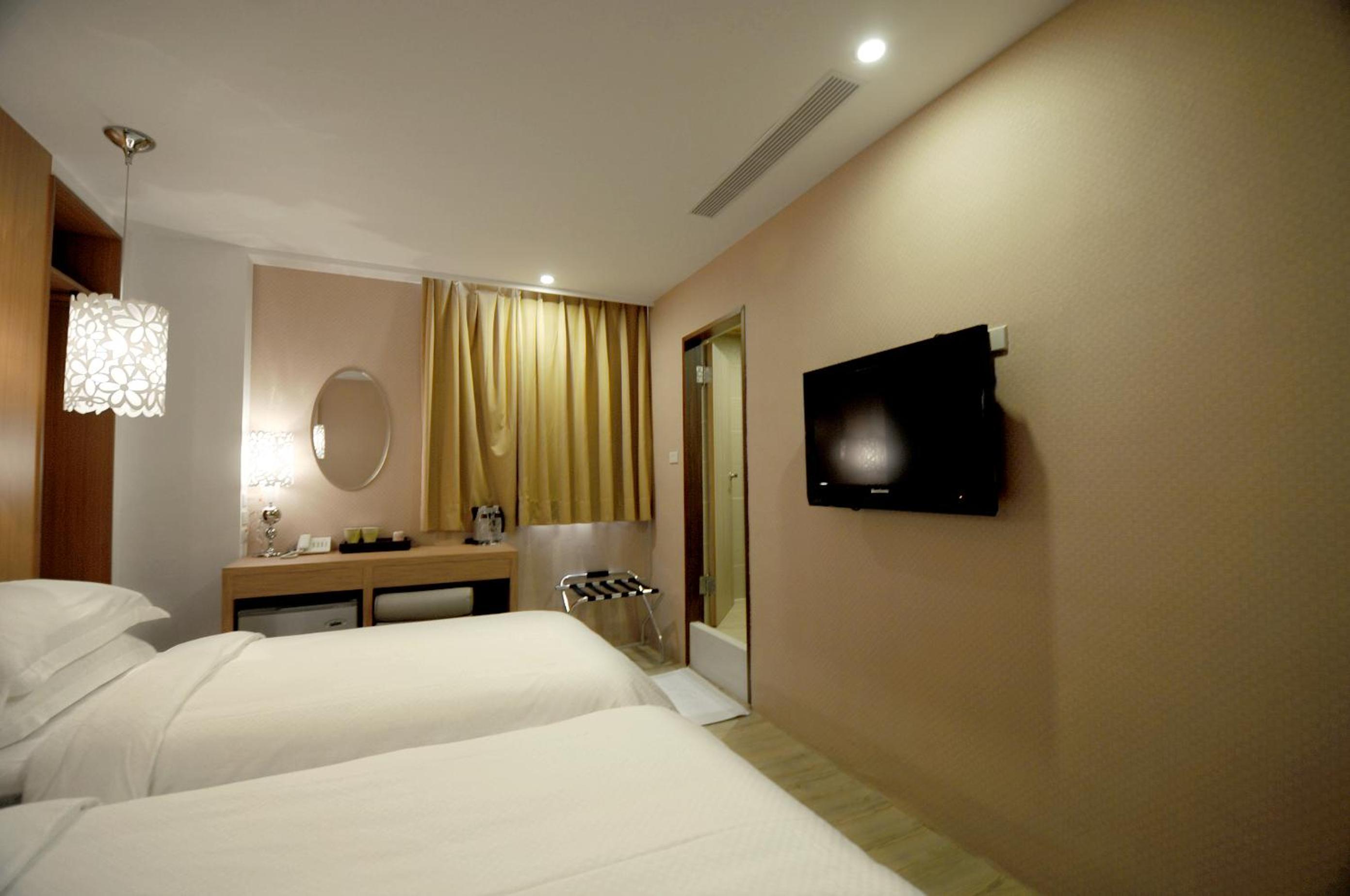 غرفة بسريرين منفصلين، The Riverside Hotel Hengchun 3/6