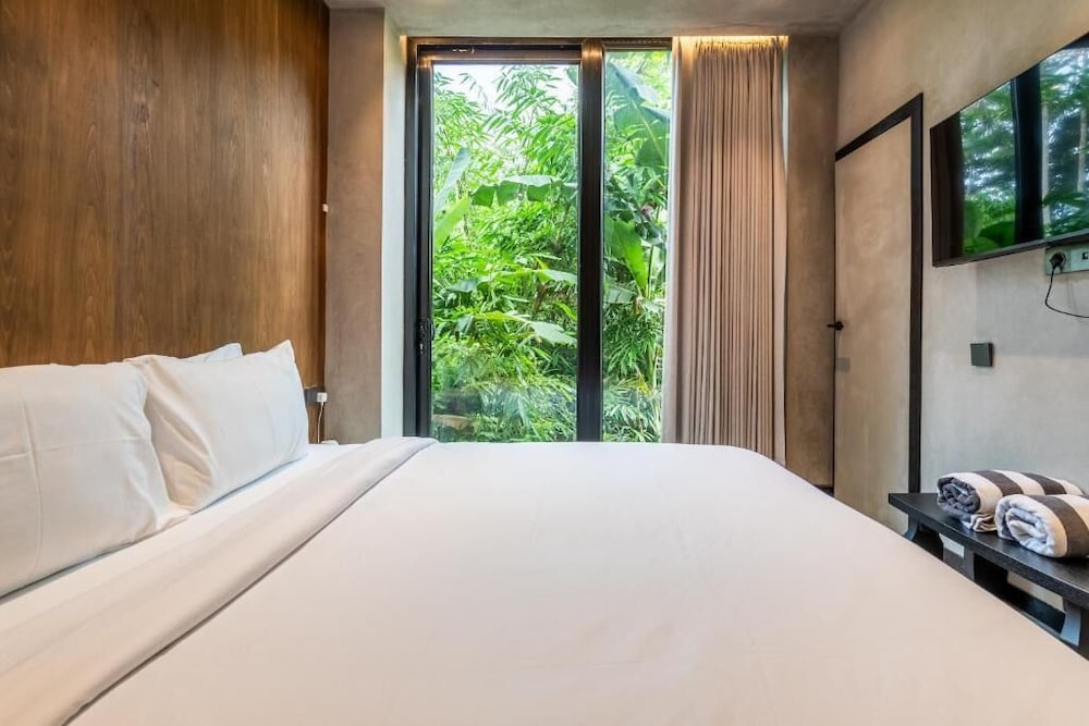 شقة ديلوكس بسرير كوين بشرفة، Jungle Vista Boutique Suites Ubud 3/6