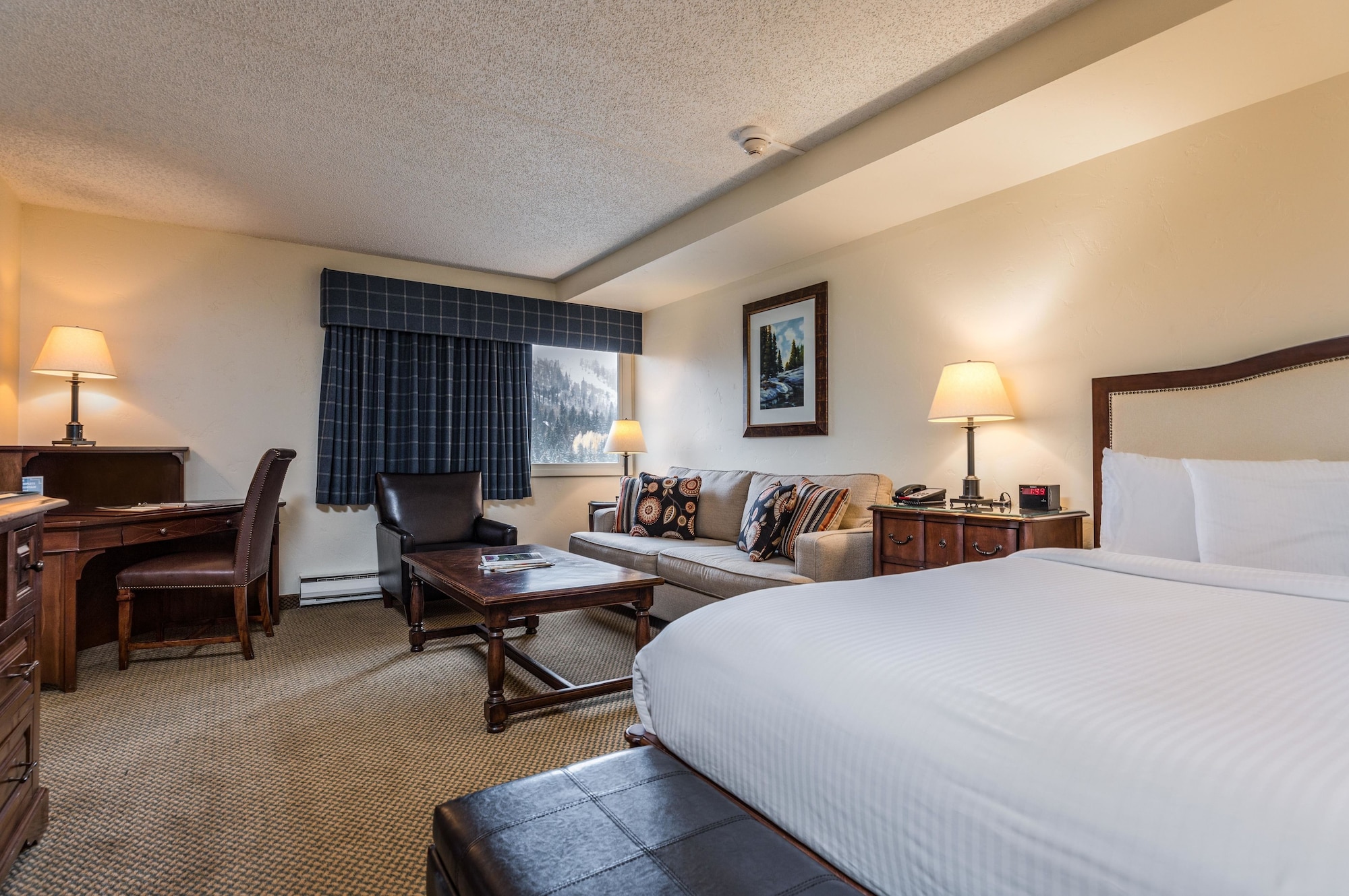 STANDARD, KING BED, MOUNTAIN VIEW, SOFA