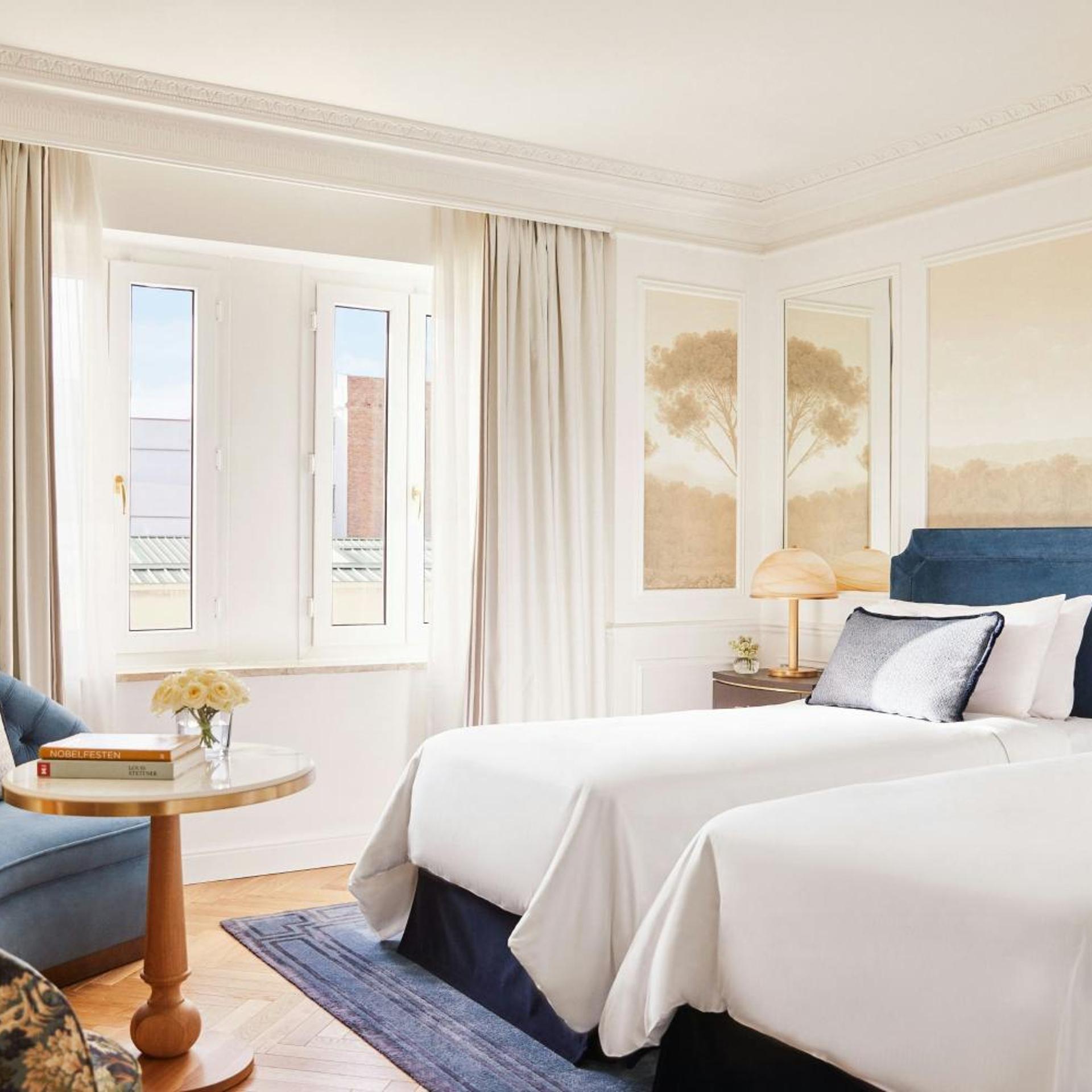 Neptuno, Premium, Twin Beds, Fountain View