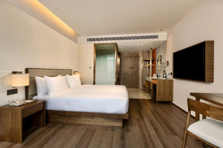غرفة ديلوكس بسرير كينج، Model J Hotel Jakarta Soekarno Hatta Airport 3/4