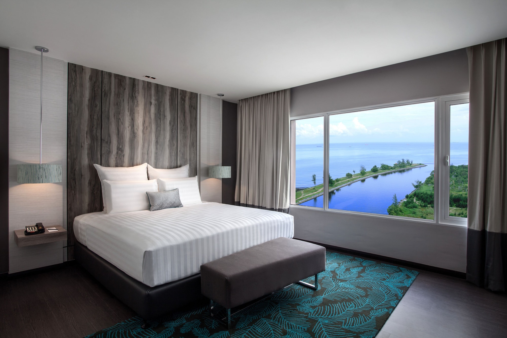 جناح سوبيريور بسرير كينج، Pullman Miri Waterfront 2/9