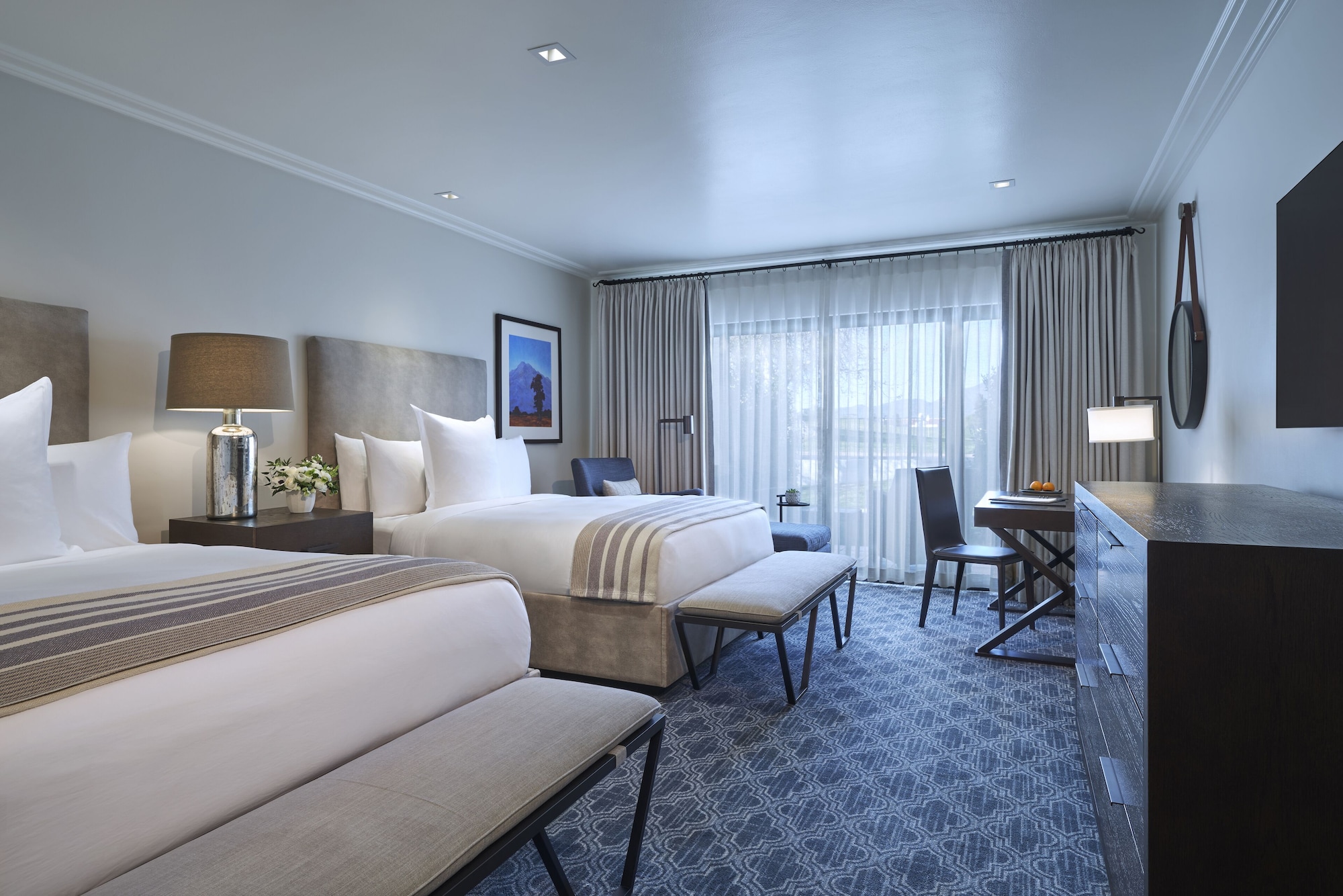 Luxury, 2 Queen Beds, with View