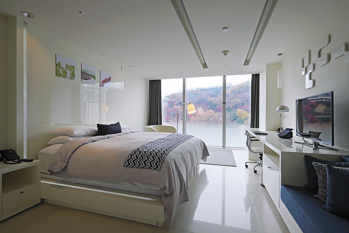 DELUXE, DOUBLE BED, MOUNTAIN VIEW