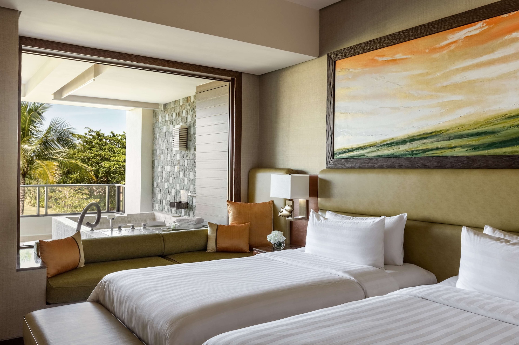 JUNIOR SUITE, TWIN BEDS, GARDEN VIEW