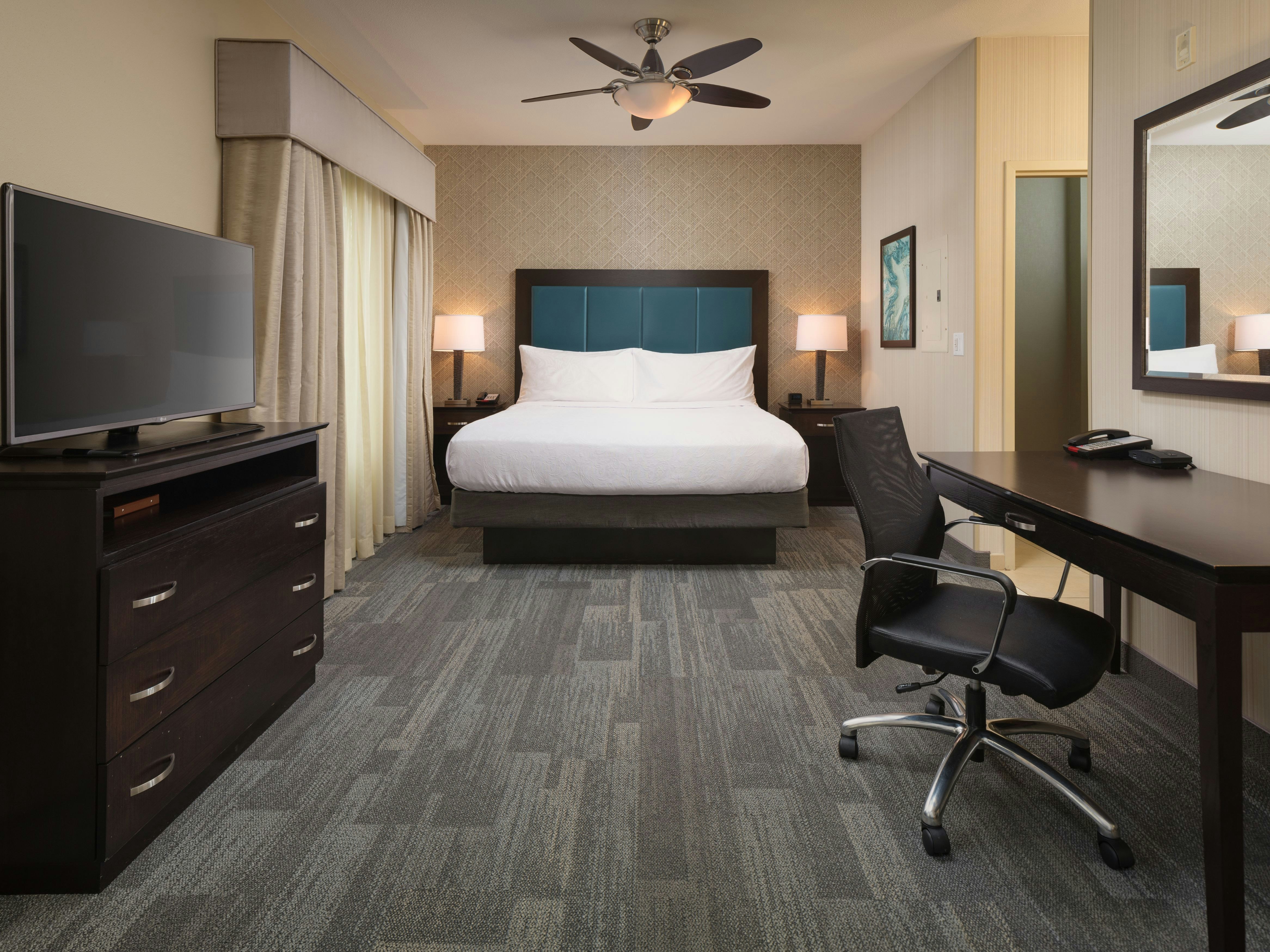 Studio, King Bed, Accessible, Homewood Suites by Hilton Atlanta NW Kennesaw Town Ctr 2/3