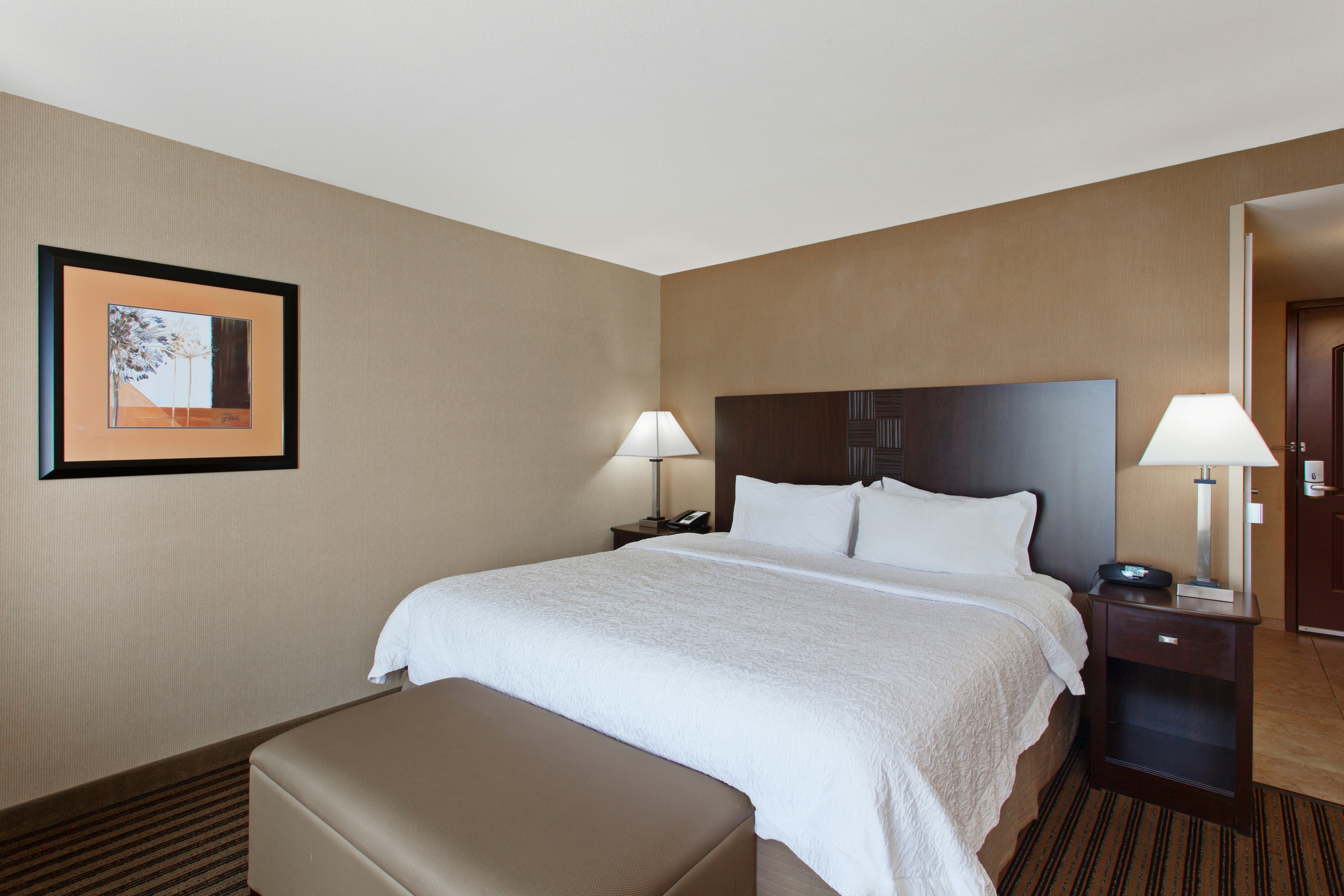 غرفة بسرير كينج لذوي الإعاقة، Hampton Inn & Suites Fresno-Northwest, CA 2/4