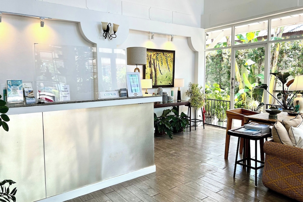 Lobby at Phuhunsa Boutique Hotel, NAN