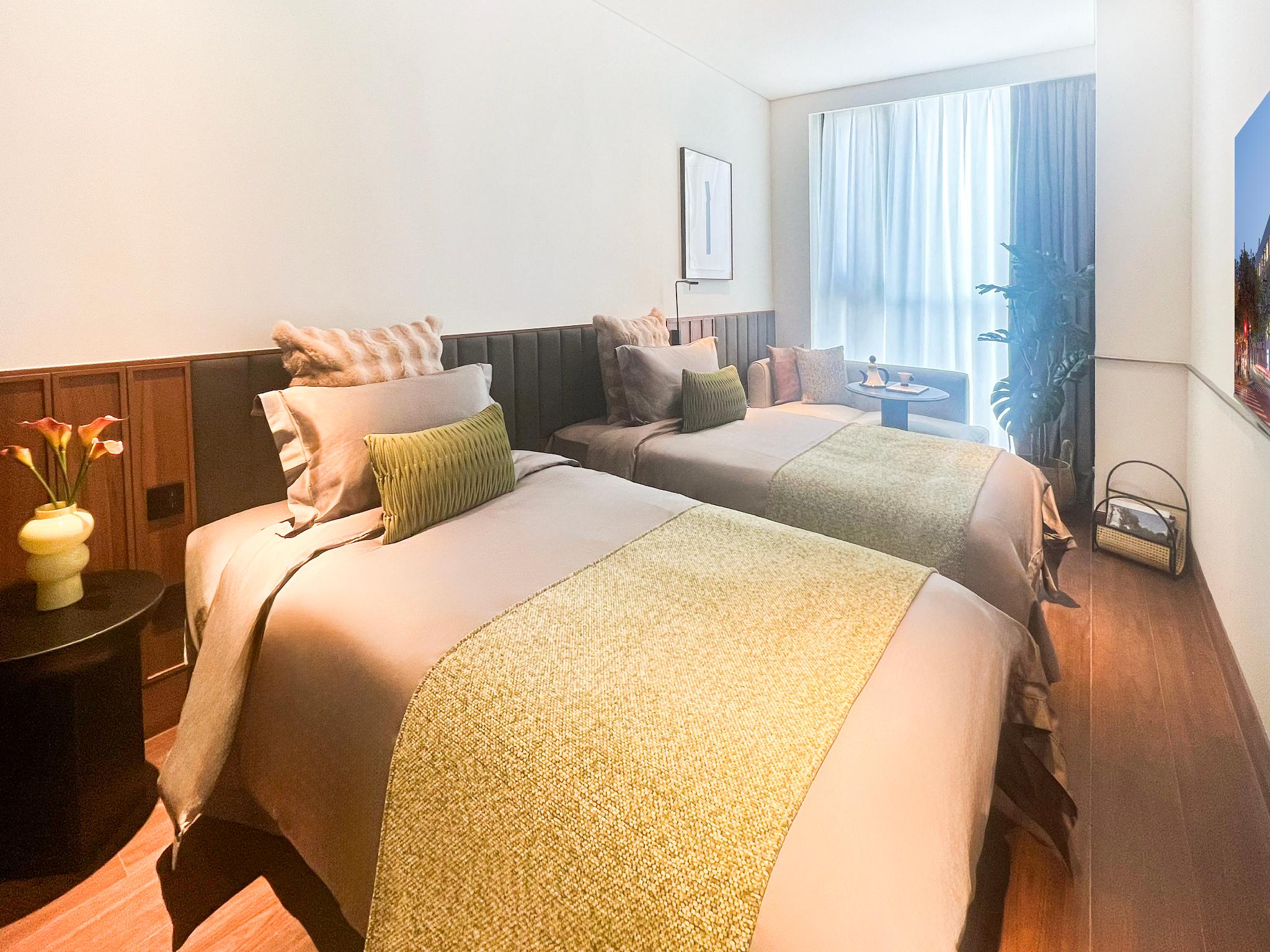 Residence, Studio, Twin Beds