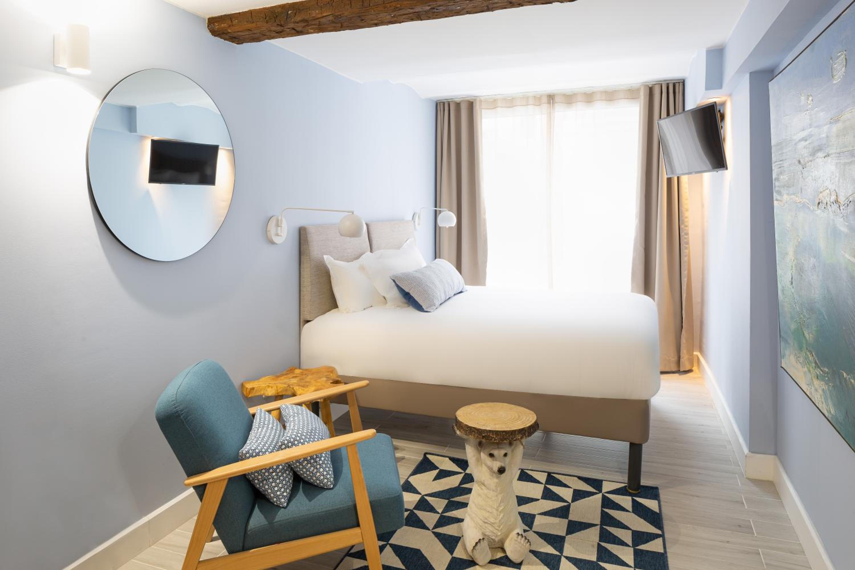 غرفة ديلوكس بسرير مزدوج بشرفة، Maison Montgrand Marseille Vieux Port 4/6