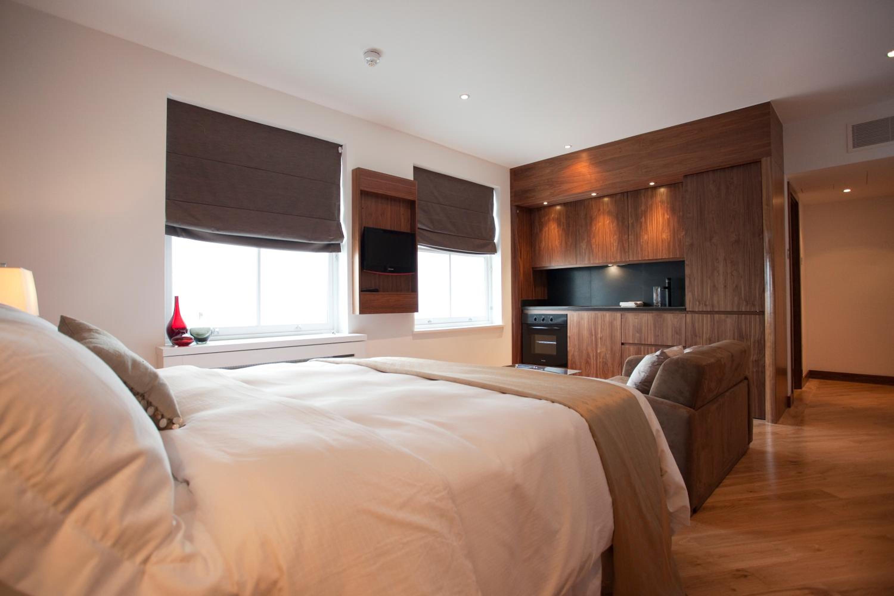 استوديو تنفيذي بسرير مزدوج، Presidential Apartments - Kensington 2/10