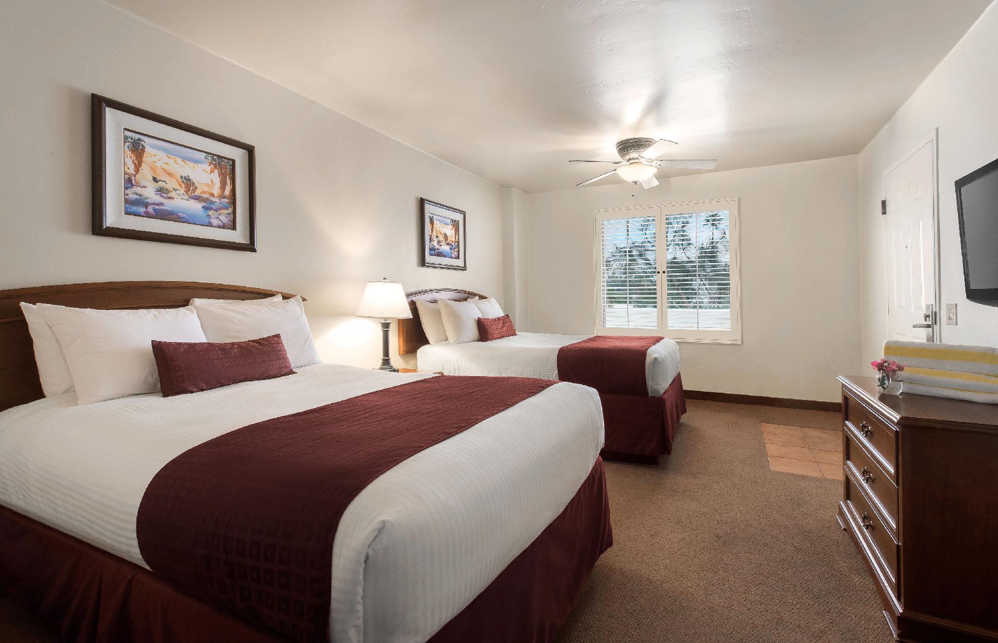 Classic, 2 Double Beds, Balcony