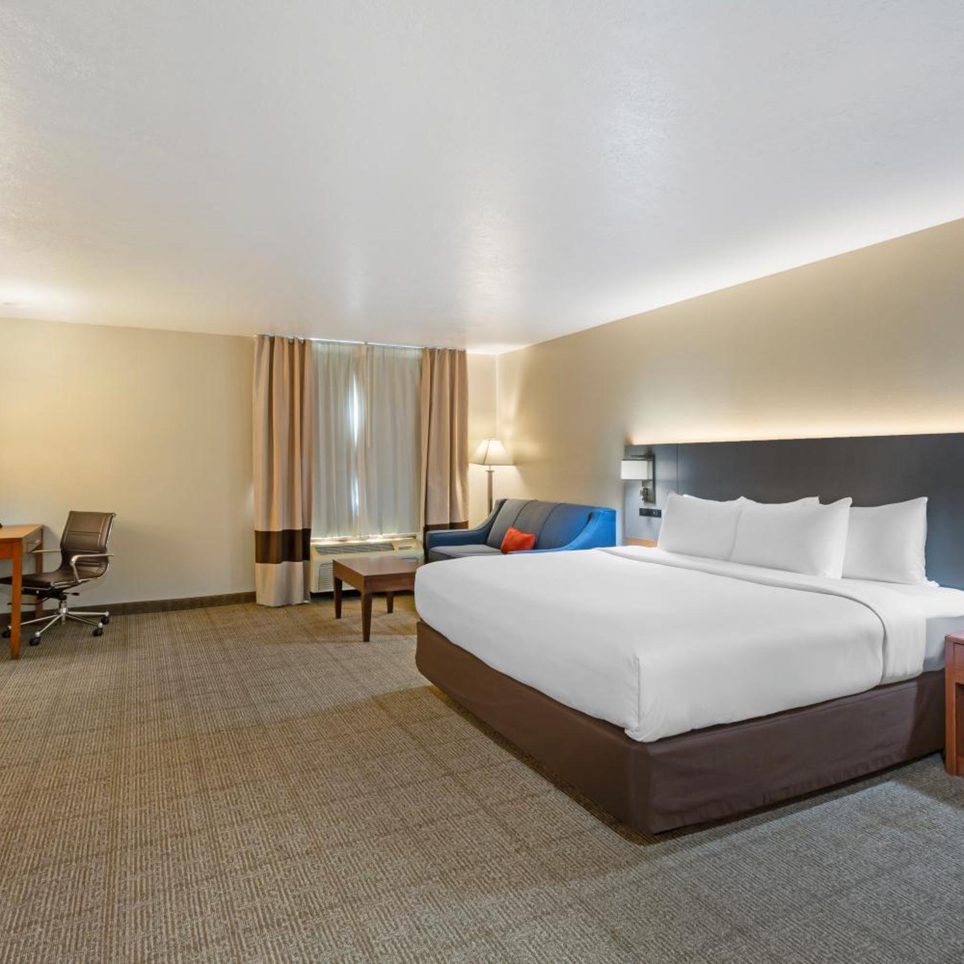 Efficiency, Superior, Suite, King Bed