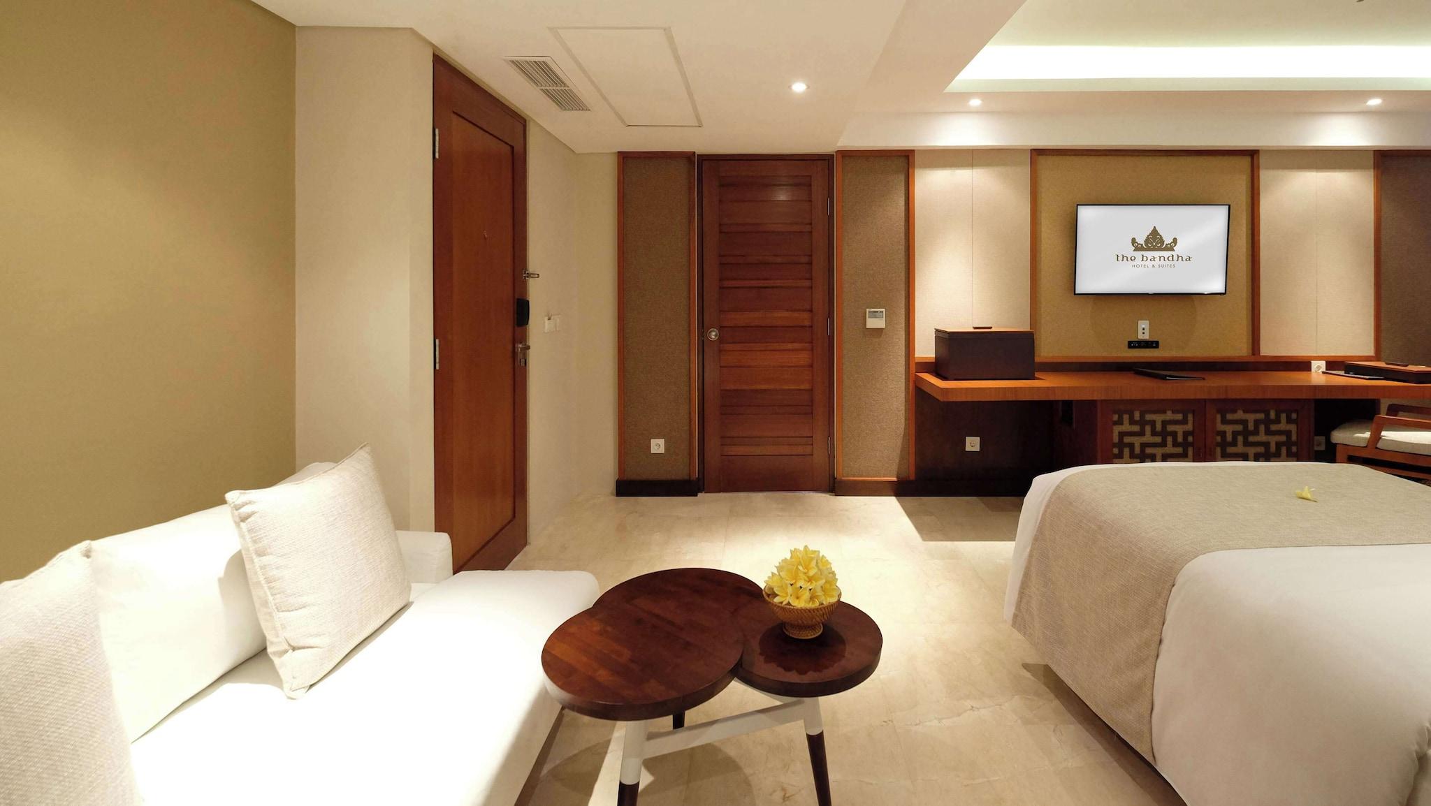 غرفة ديلوكس بسرير مزدوج، The Bandha Hotel & Suites 6/8