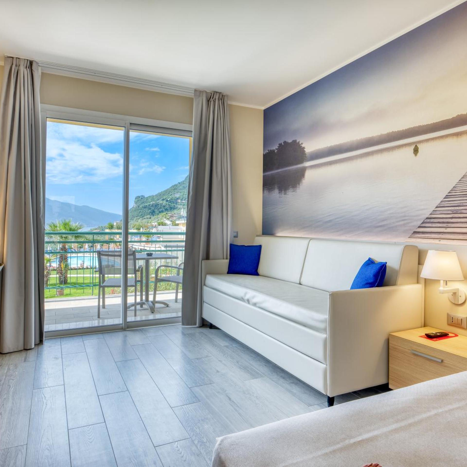 غرفة بانورامية بسرير مزدوج أو سريرين منفصلين، Hotel Cristina 9/10