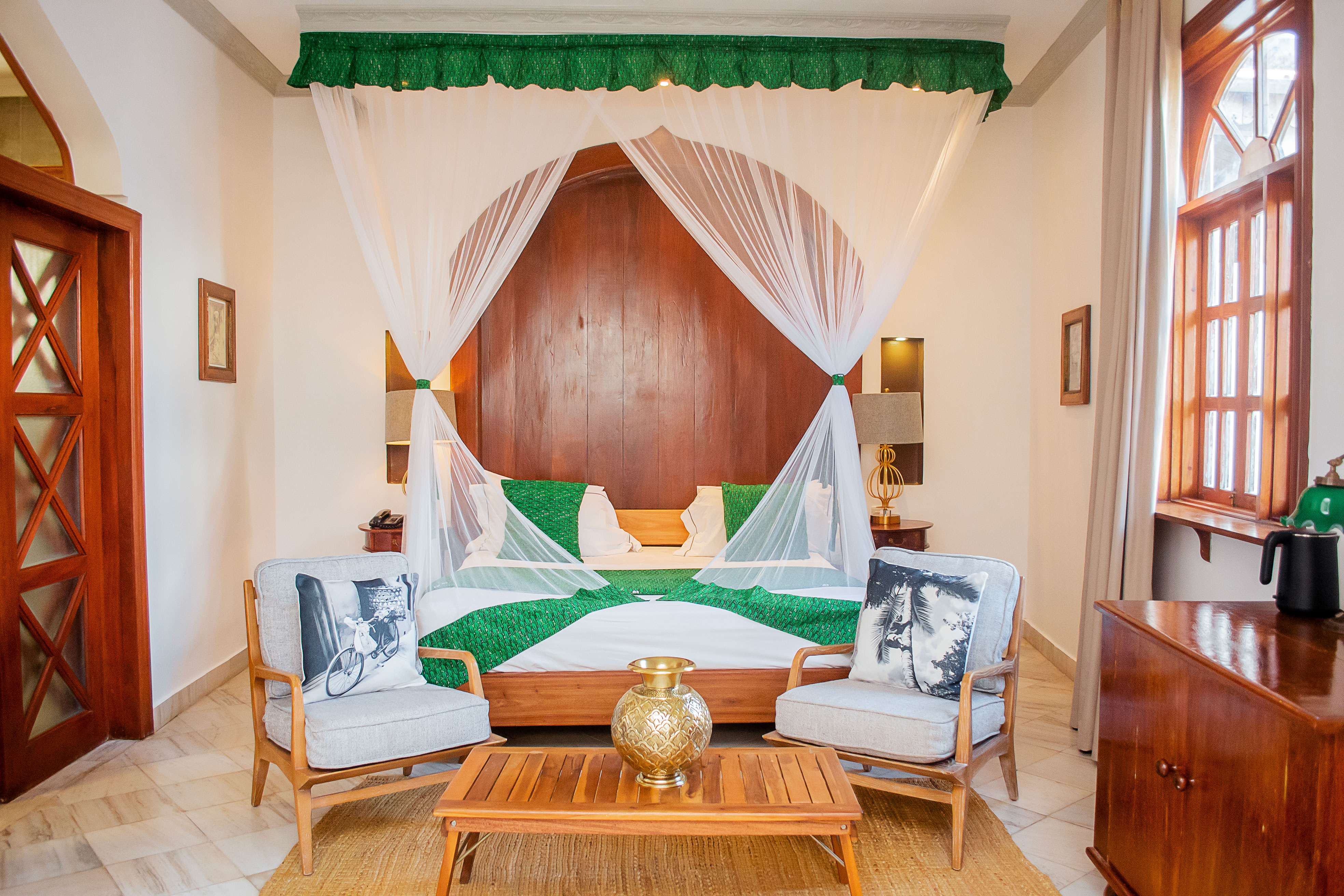 Room, Courtyard View