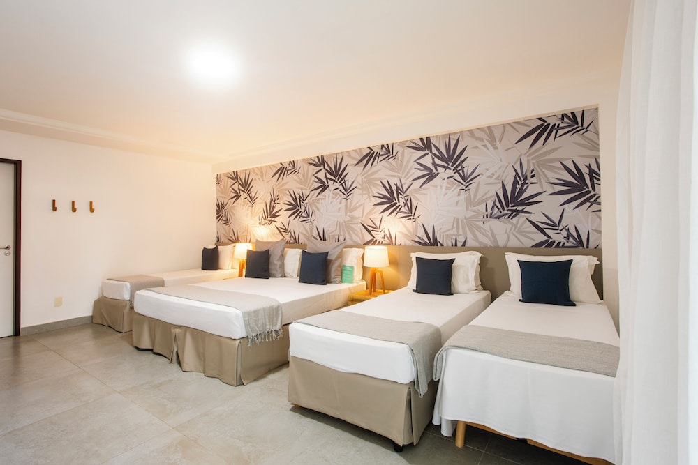 Family, 1 Double and 3 Single Beds