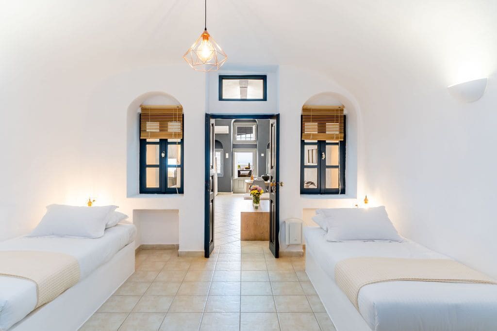 شقة بسريرين منفصلين وسرير كوين مع أريكة، Mardanza House 5/9