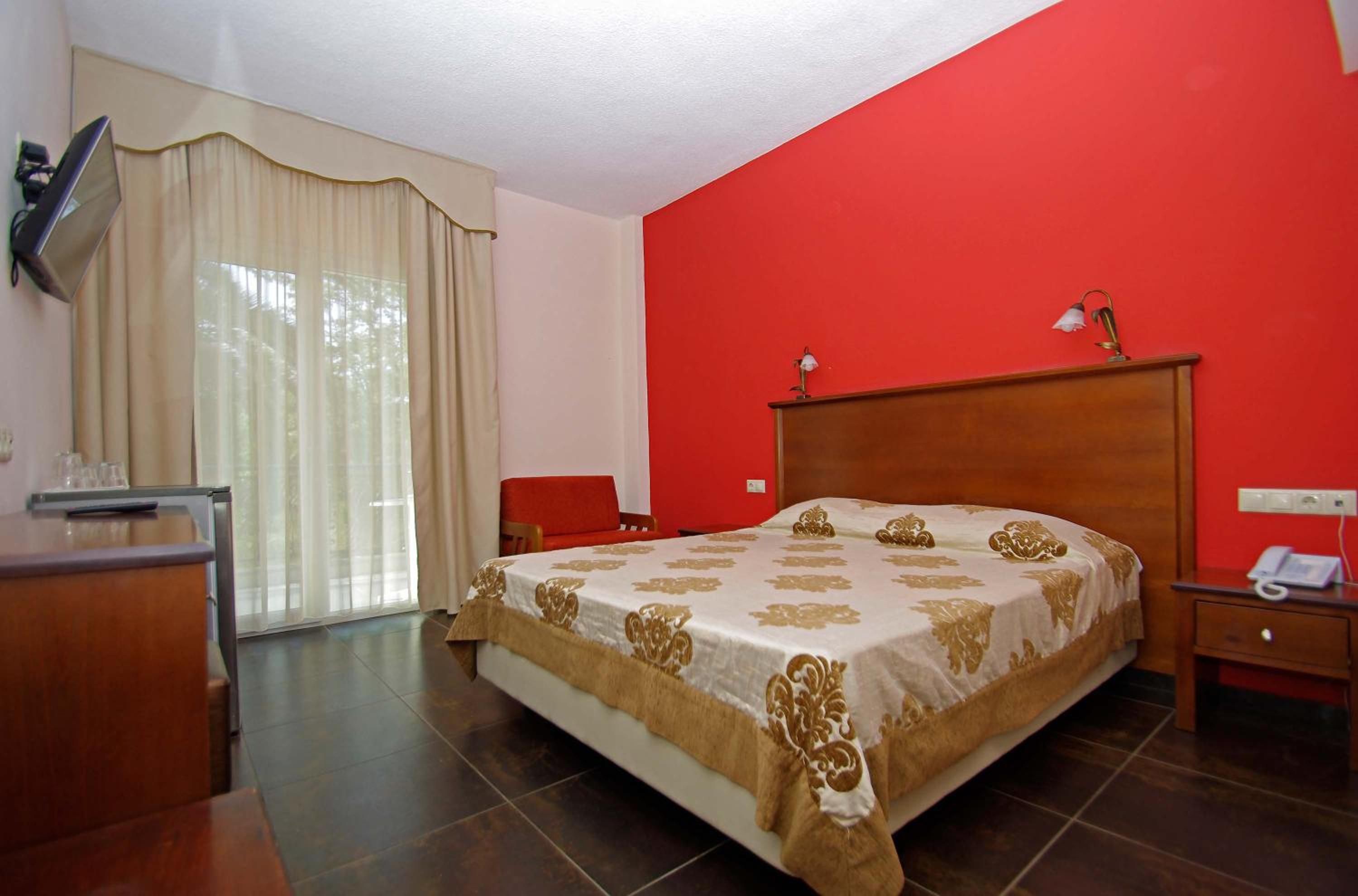 غرفة بسرير مزدوج أو سريرين منفصلين، Sun Beach Platamon Resort 2/9