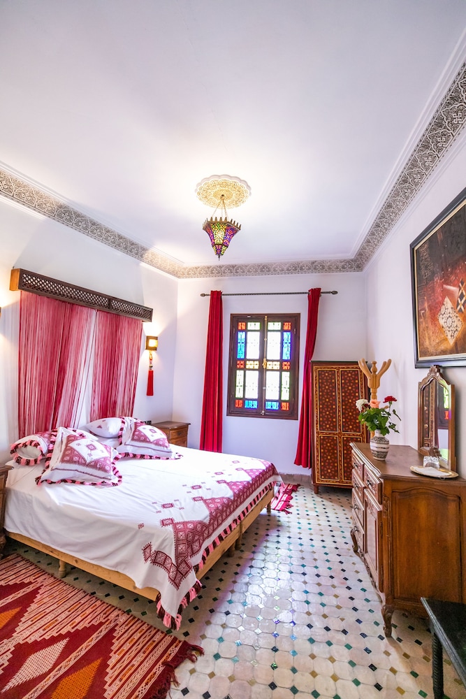 غرفة بسرير مزدوج، RIAD JARDIN CHRIFA 2/9