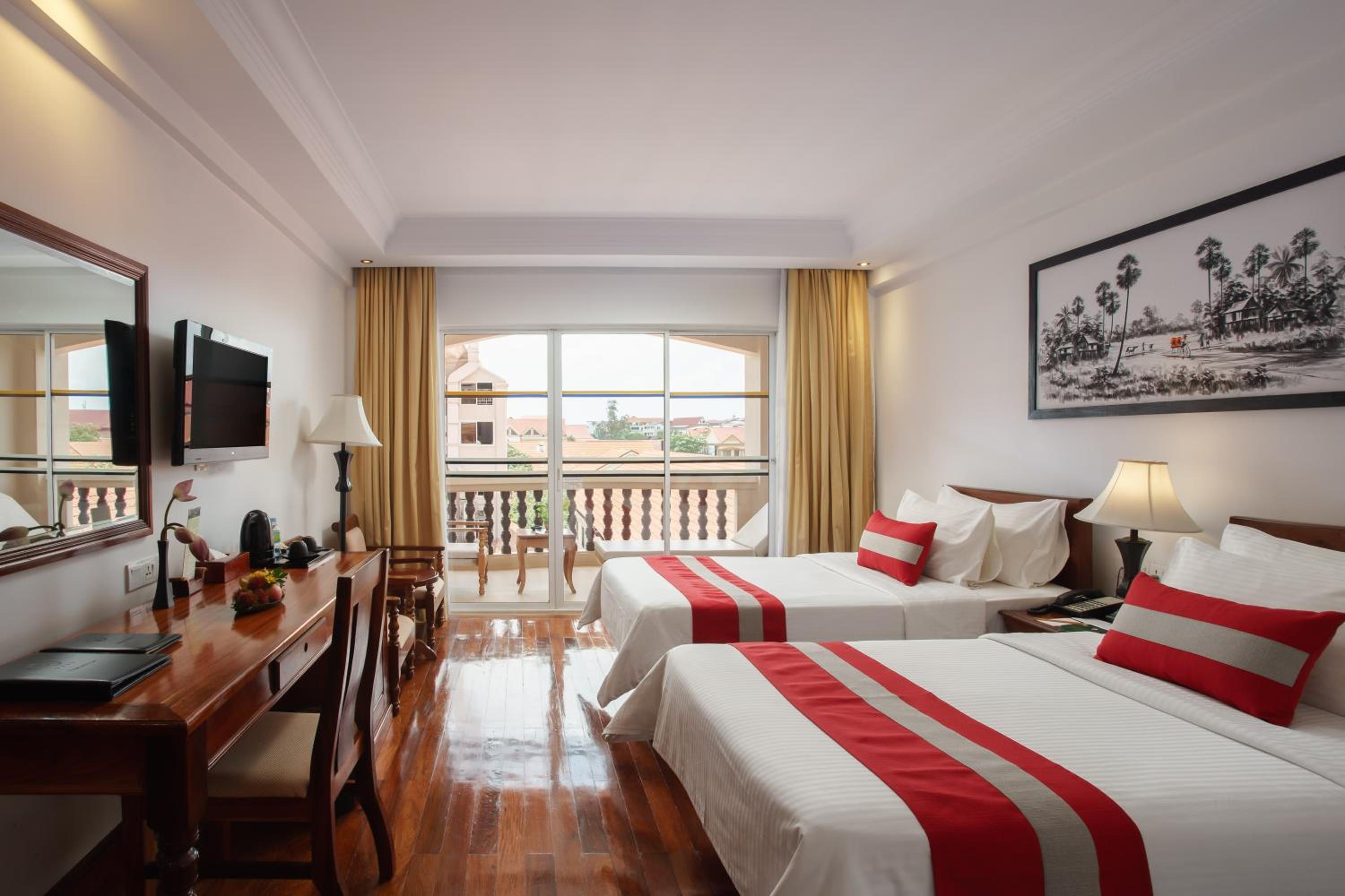 غرفة بريميوم ديلوكس عائلية بسرير فردي، Hotel Somadevi Angkor Premium 3/10