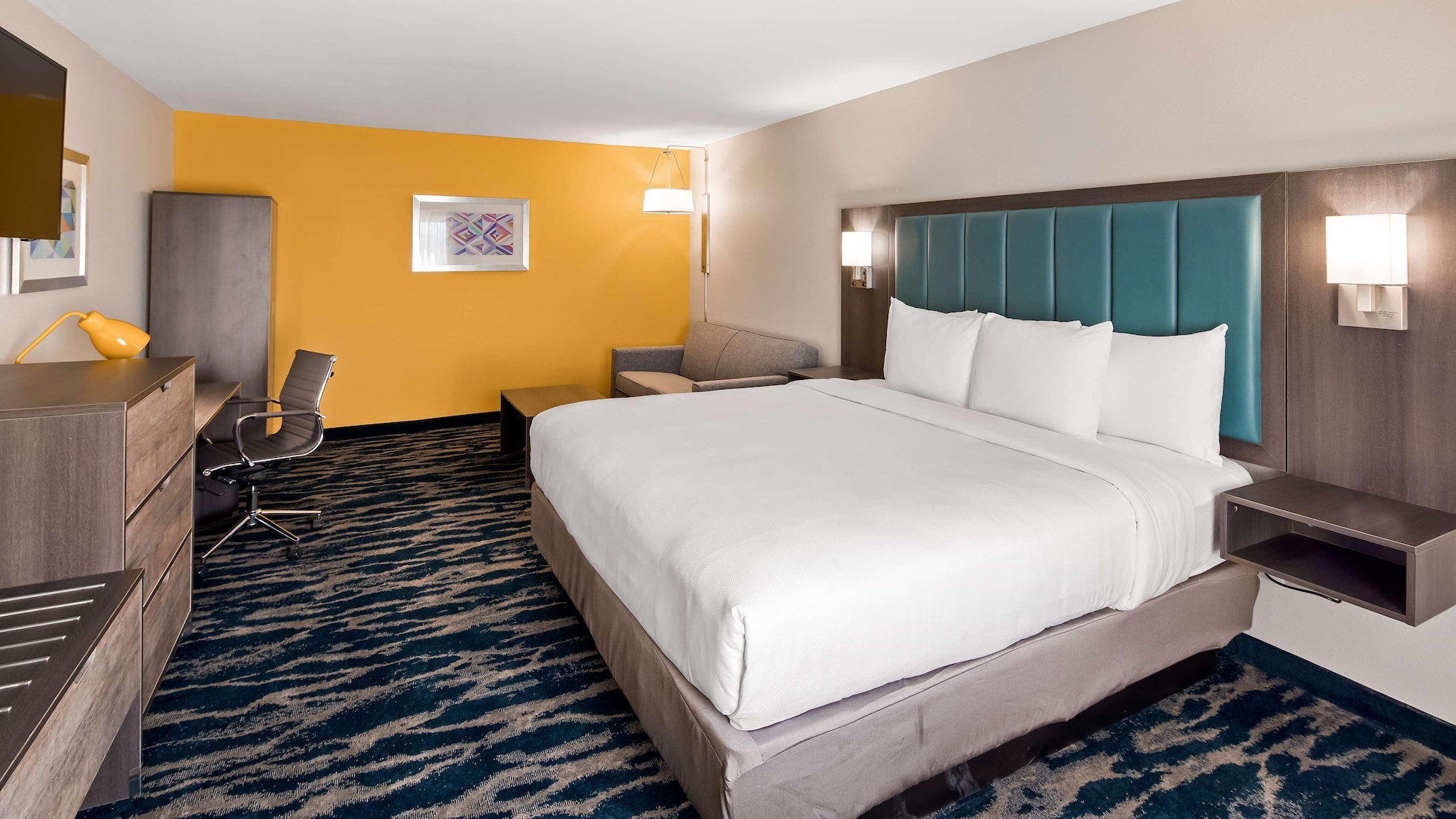 جناح بسرير كينج بمطبخ صغير، Best Western Plus Executive Residency Nashville 2/4