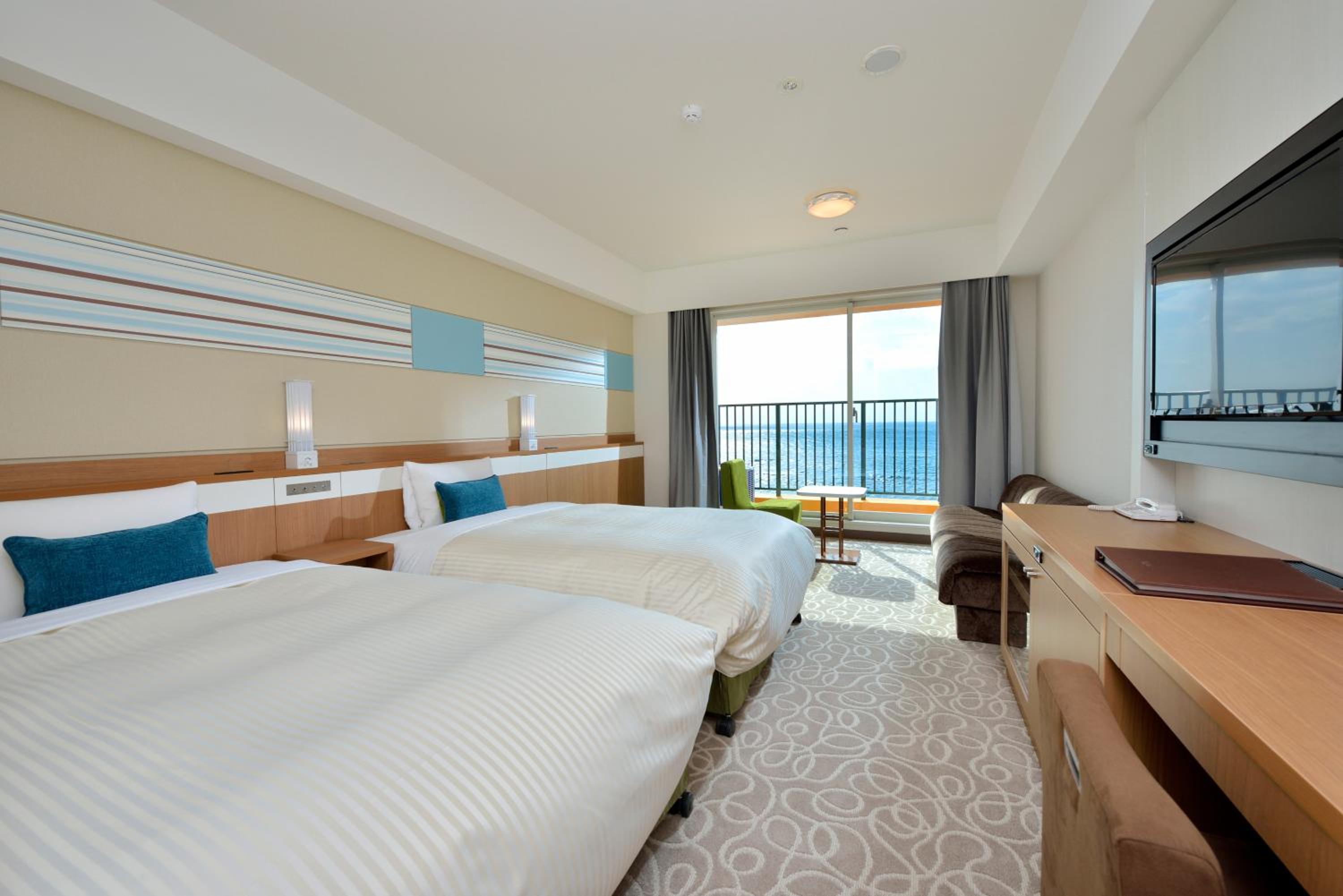 Semi Room, Deluxe, 2 Semi Double Beds, Ocean Front, Annex