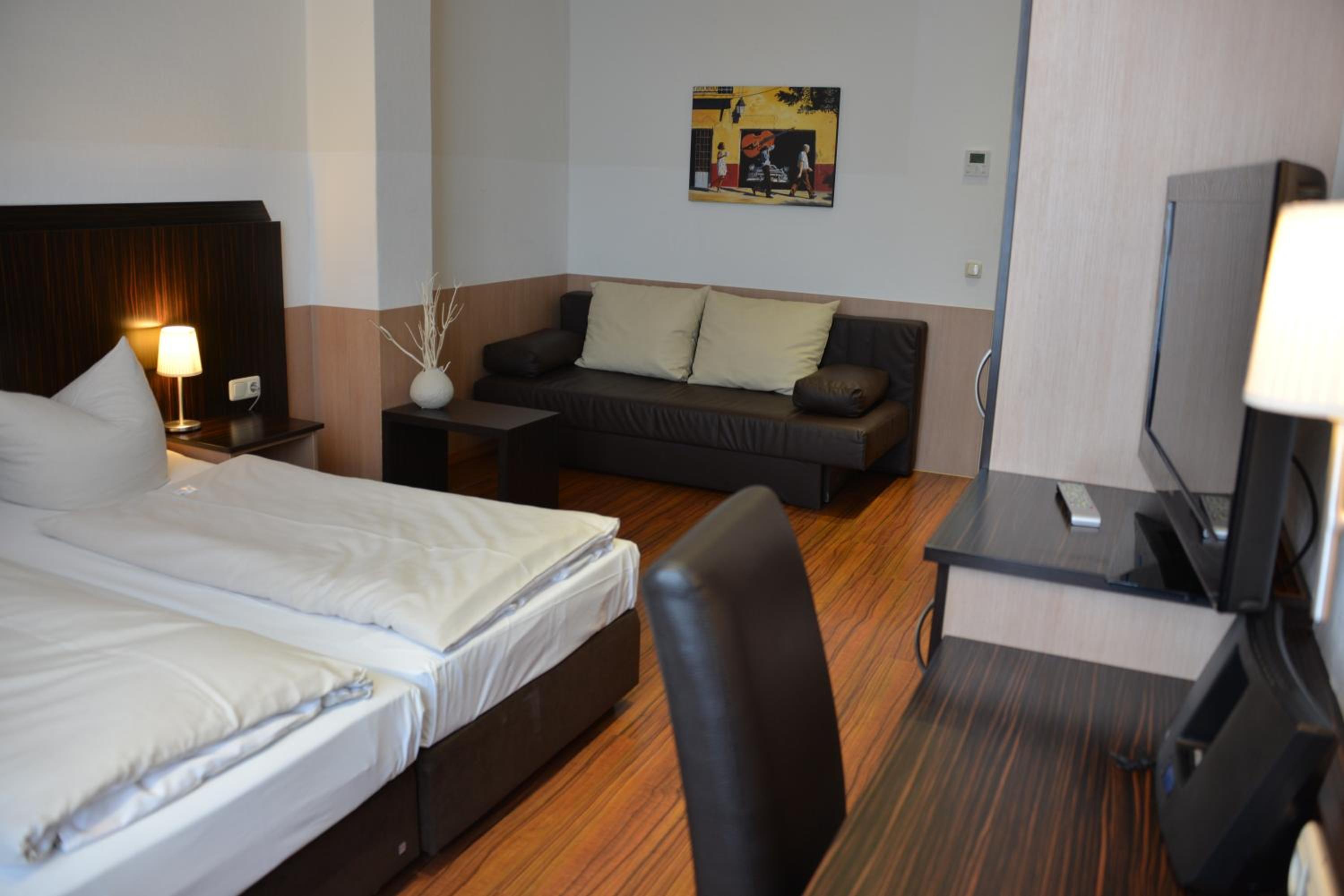 غرفة كومفورت مفردة، Arthotel Munich 6/10