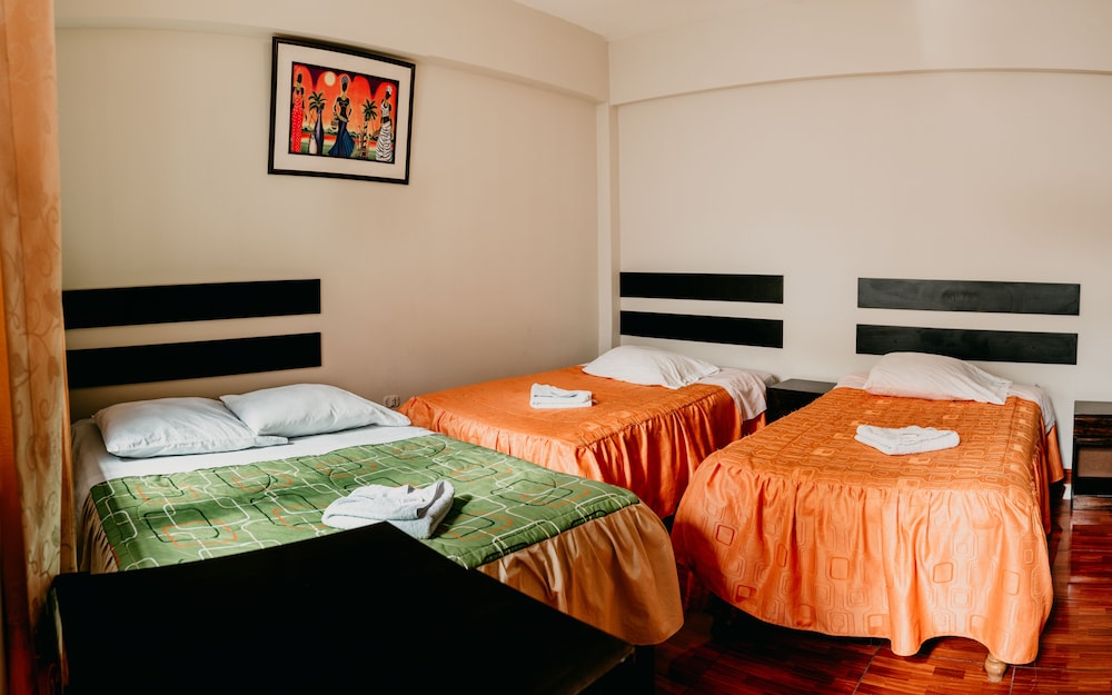 غرفة ثلاثية بثلاثة أسرّة، Hostal Pachacuteq Inn 2/3