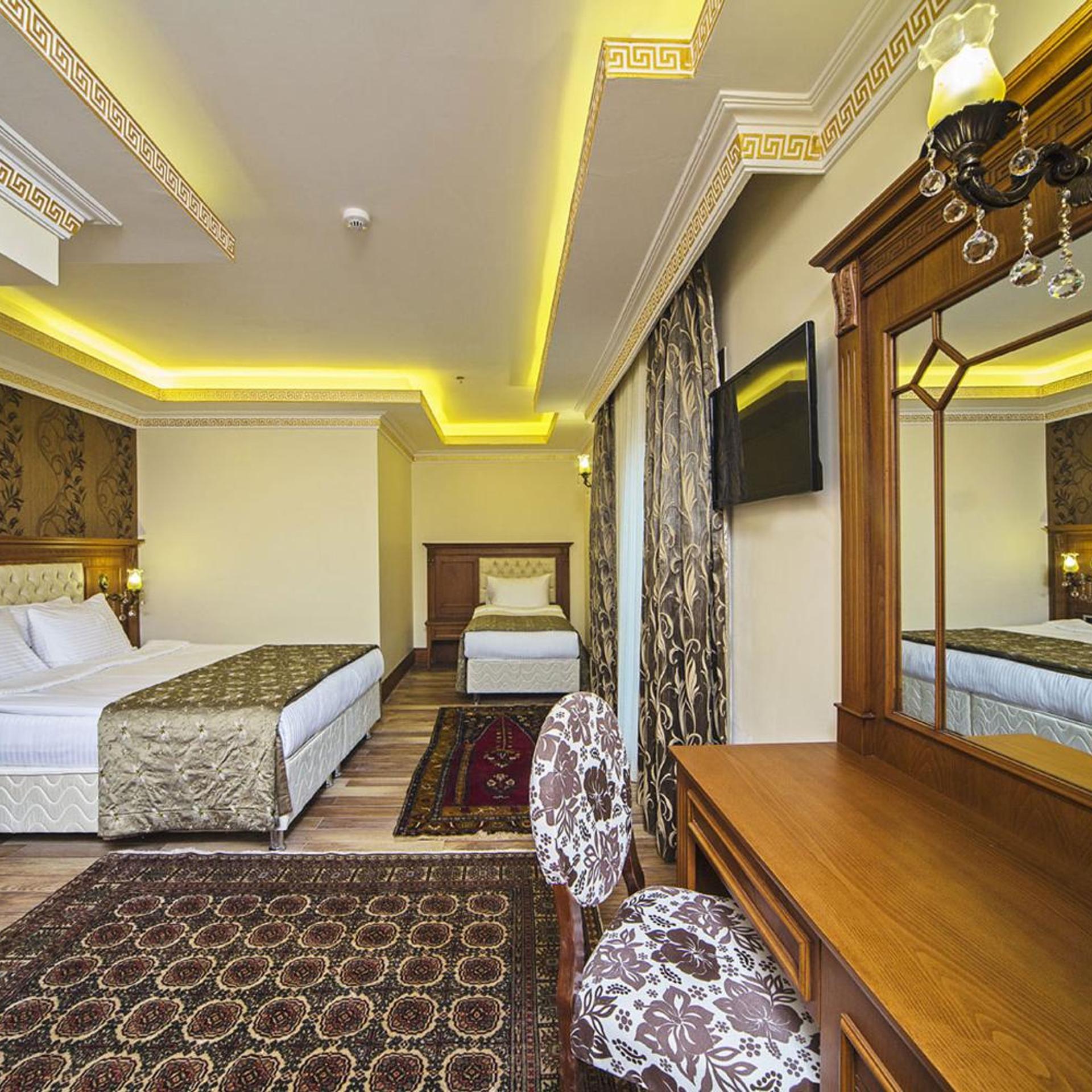 غرفة عائلية، Lausos Palace Hotel Istanbul 7/10