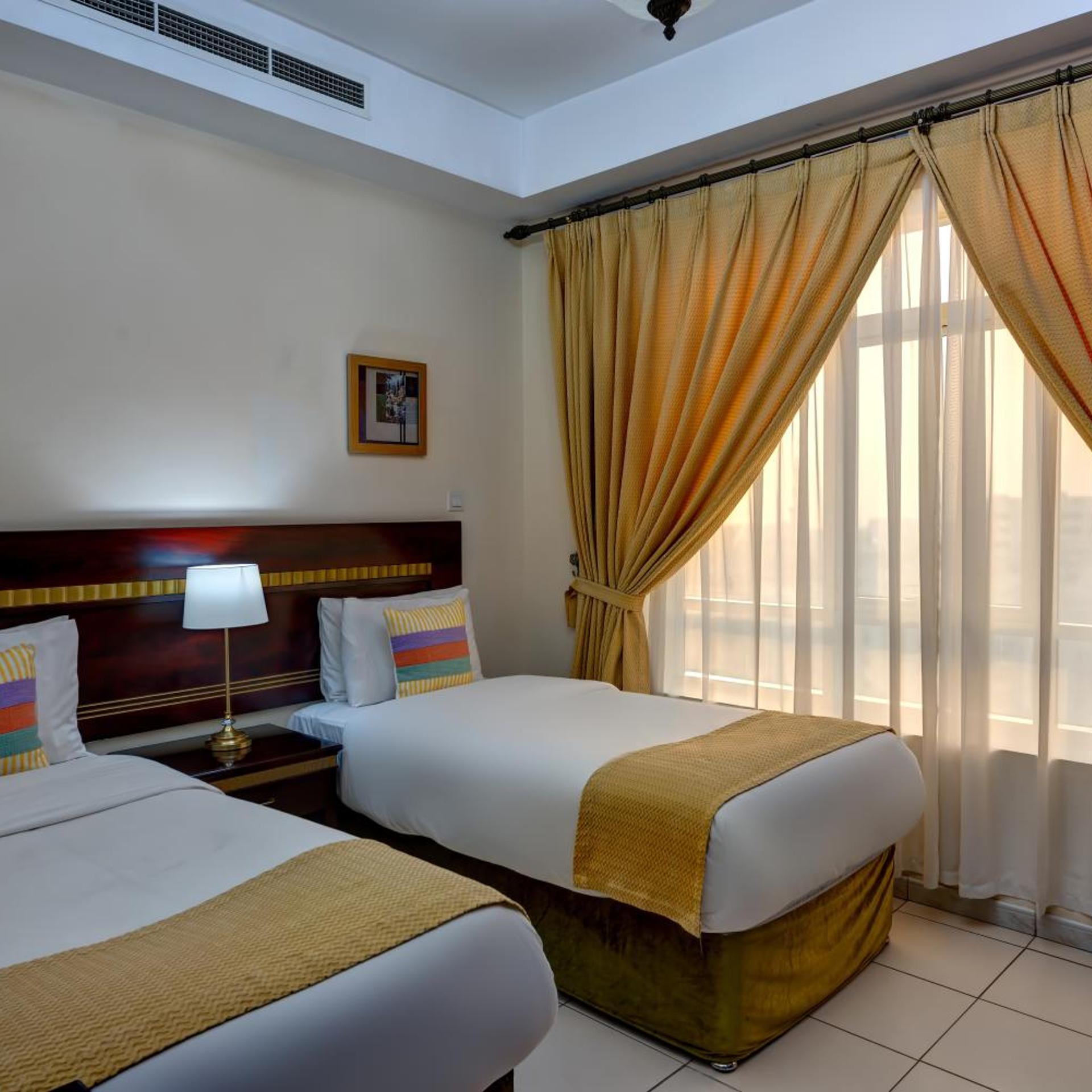 شقة بسرير فردي بغرفتي نوم، Al Hayat Hotel Apartments 3/8