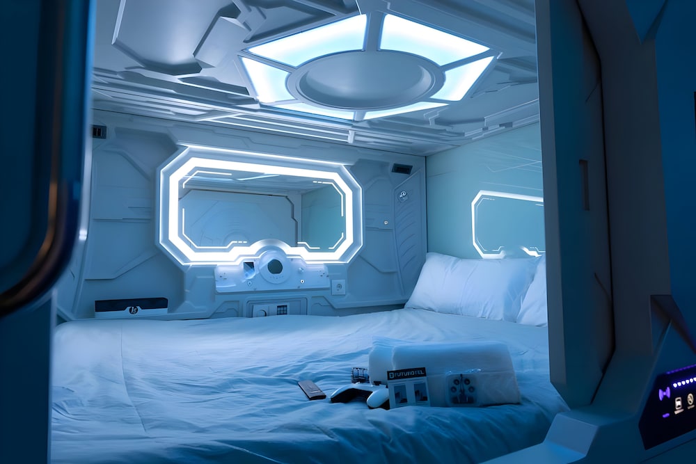 Capsule, King Bed