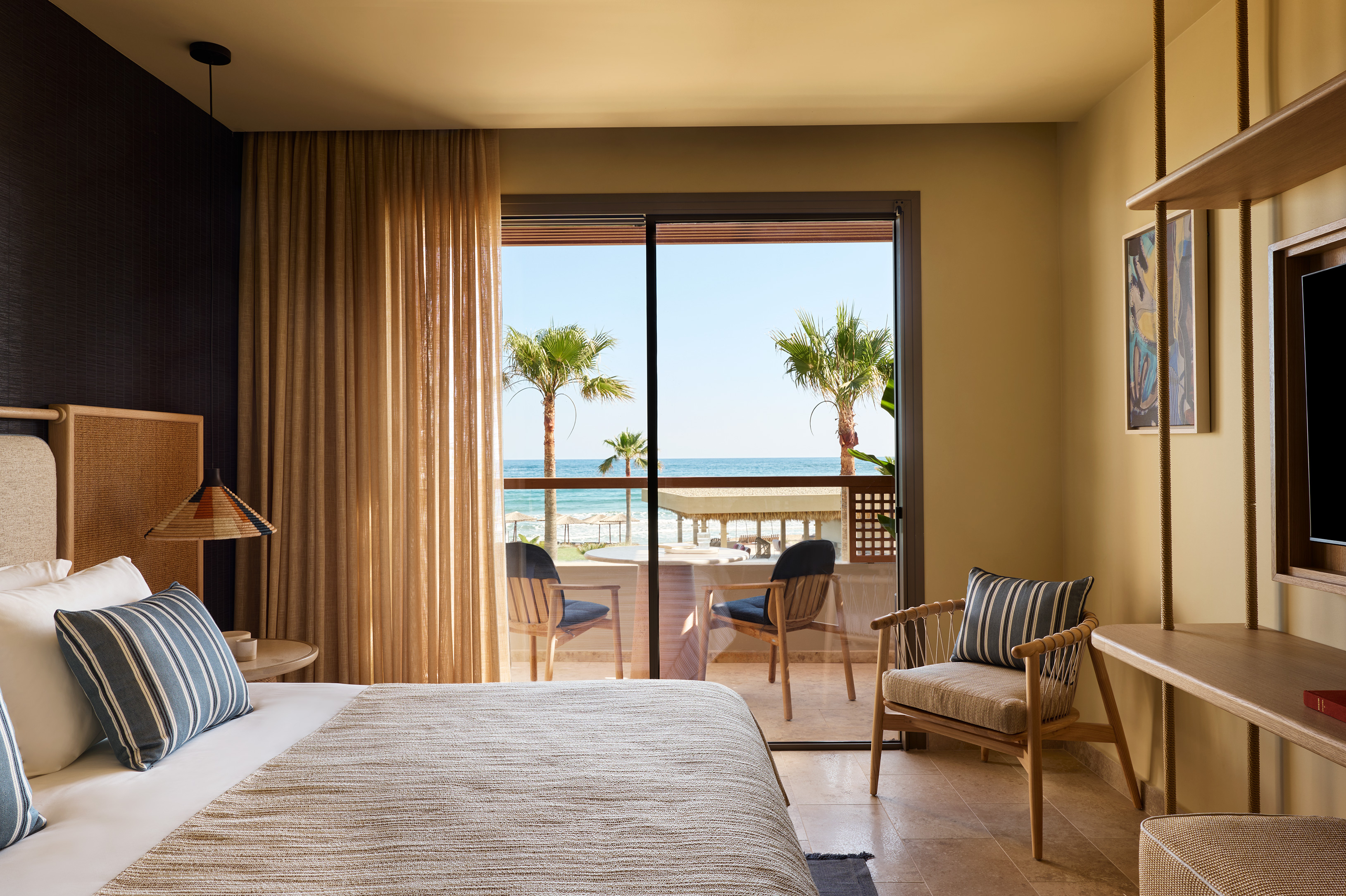 Room, Double or Twin Bed, Sea Front