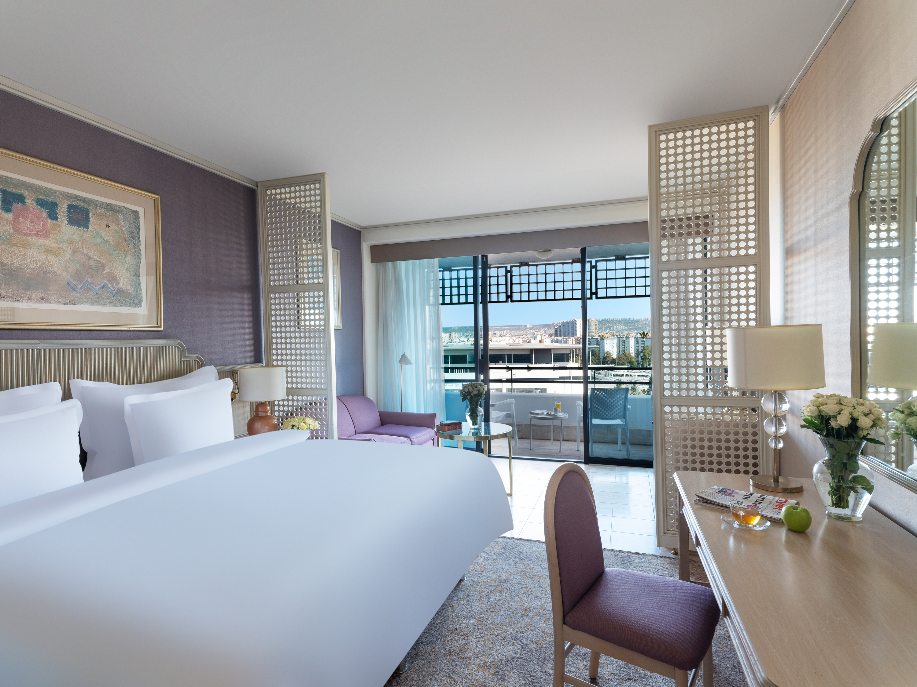Room, Double Bed, Lateral Side Sea View