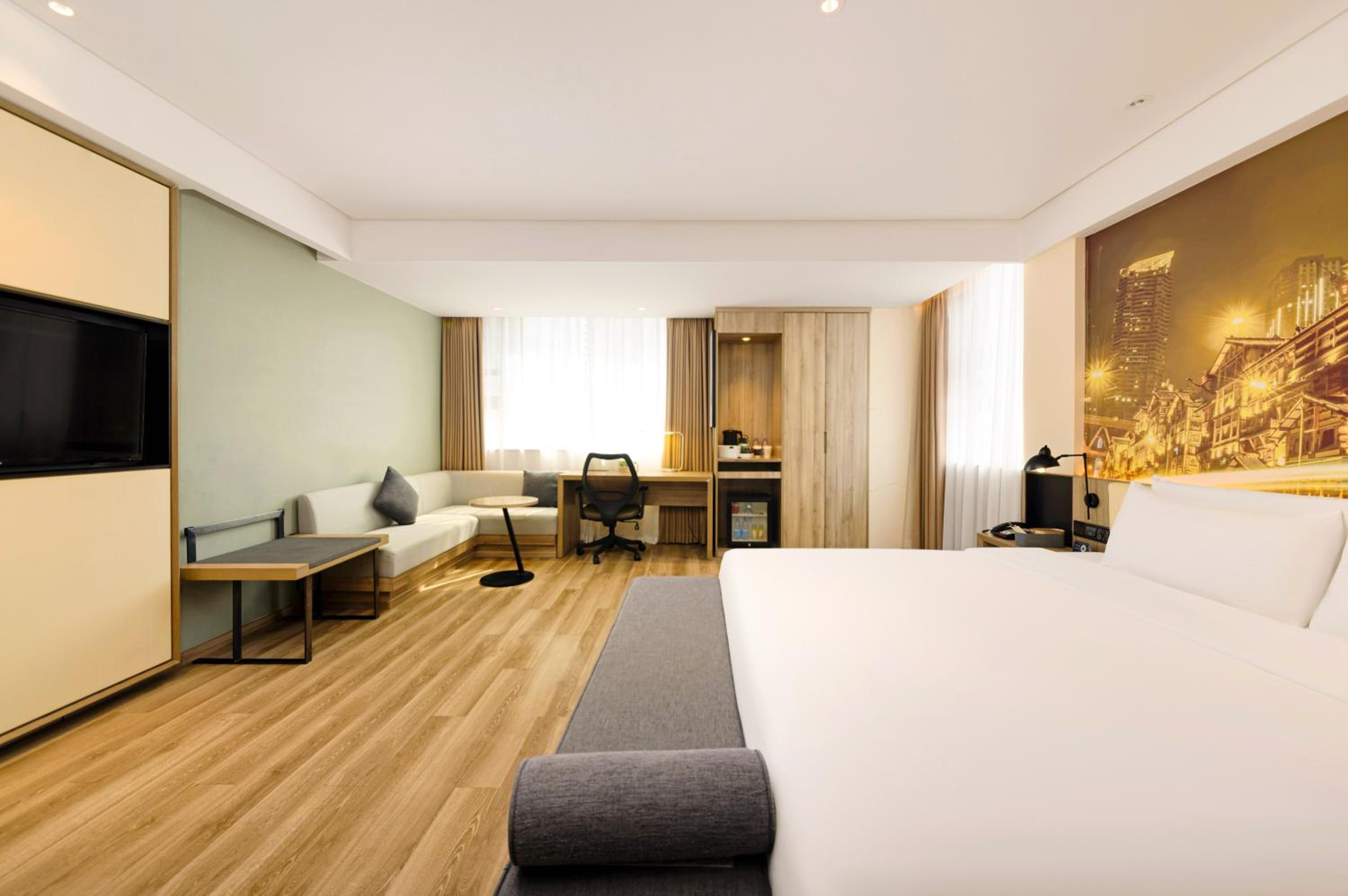 غرفة قياسية، Atour Hotel (Chongqing Jiefangbei) 2/2