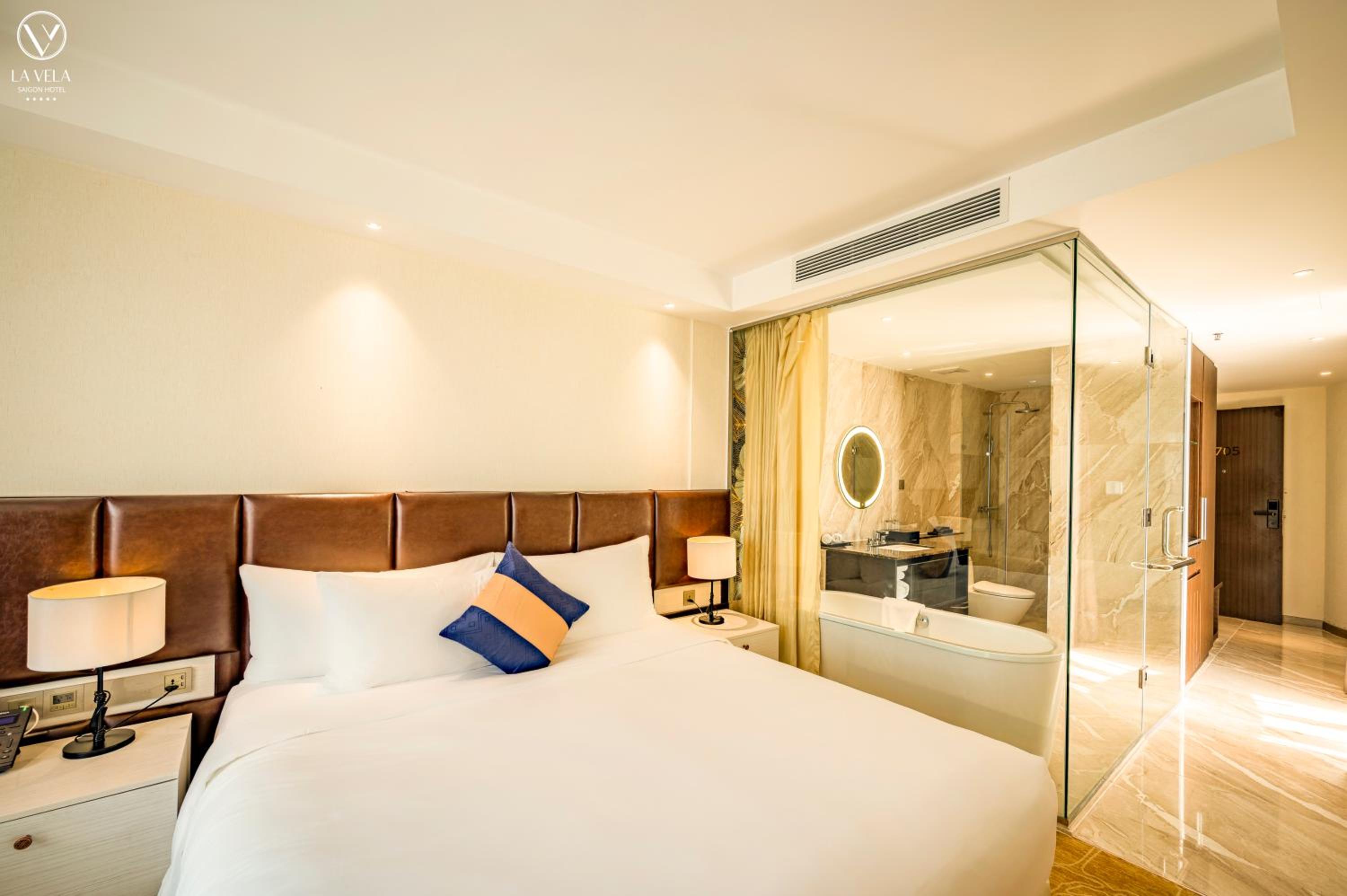 La Vela, Deluxe, King Bed, Corner